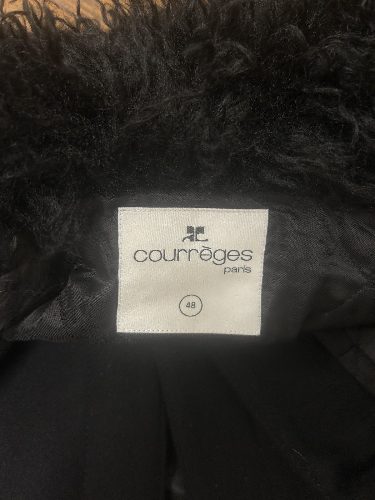 Courreges FW23 Fur Collar Wool Jacket Size US M / EU 48-50 / 2 - 5 Thumbnail