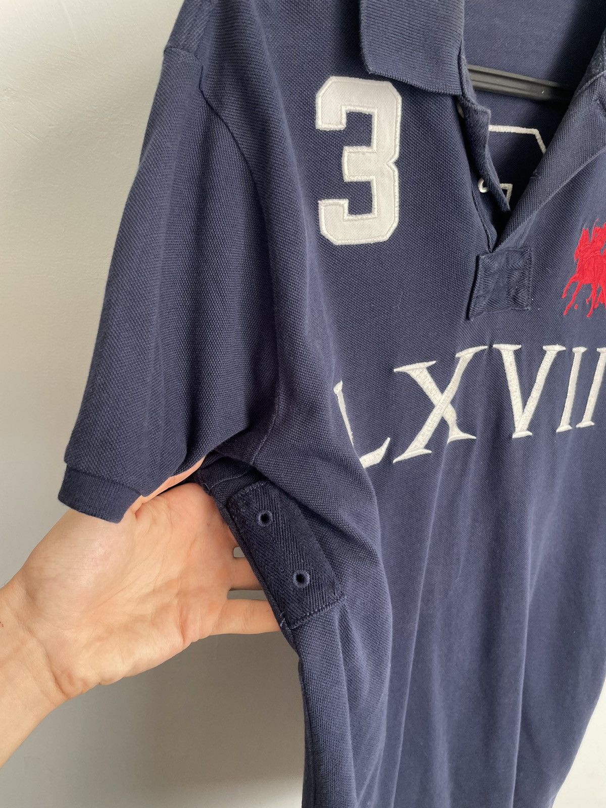 Polo Ralph Lauren Vintage Polo Ralph Lauren Polo T-Shirt Chief Keef LXVII Y2k Size US L / EU 52-54 / 3 - 3 Thumbnail