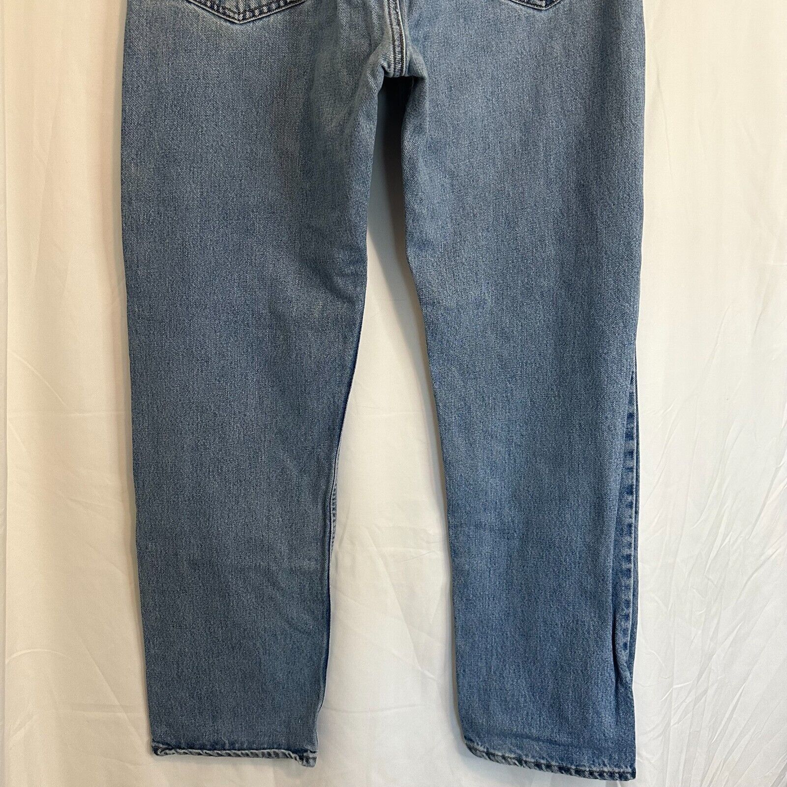 Levi's Levis 505 Straight Leg 36x32 Blue Jeans Mild Distress 90sVTG Size US 36 / EU 52 - 6 Thumbnail