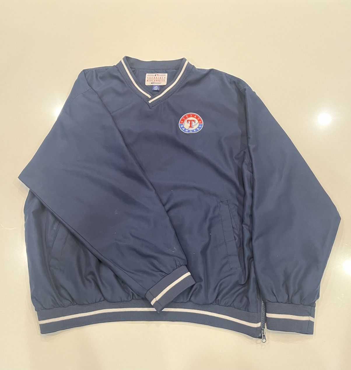 G-III Vintage G-III Official Texas Rangers Lined Windbreaker Size US L / EU 52-54 / 3 - 1 Thumbnail