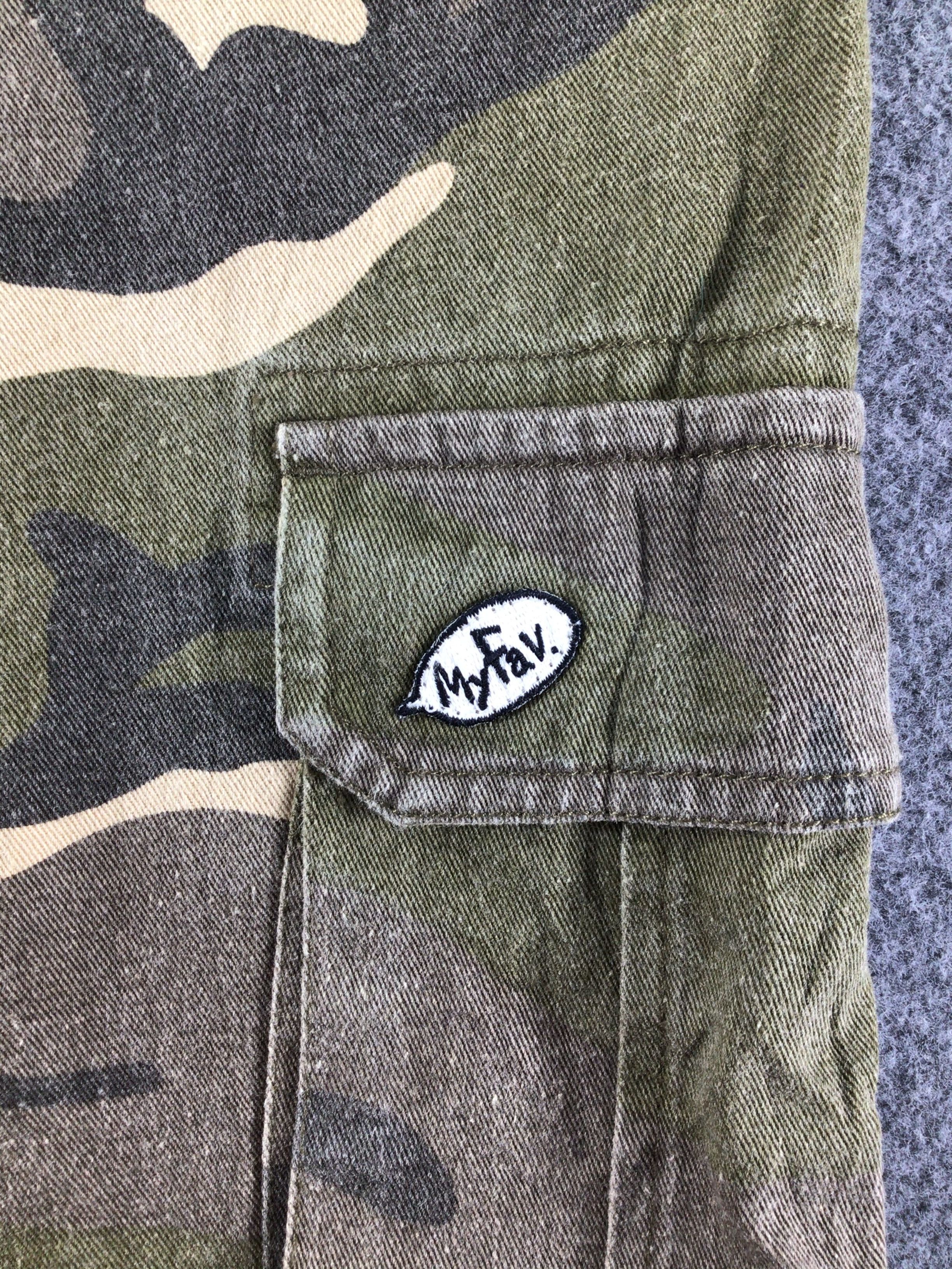 Japanese Brand My Fav Camo Japanase Cargo Pant-J235 Size US 31 - 5 Thumbnail