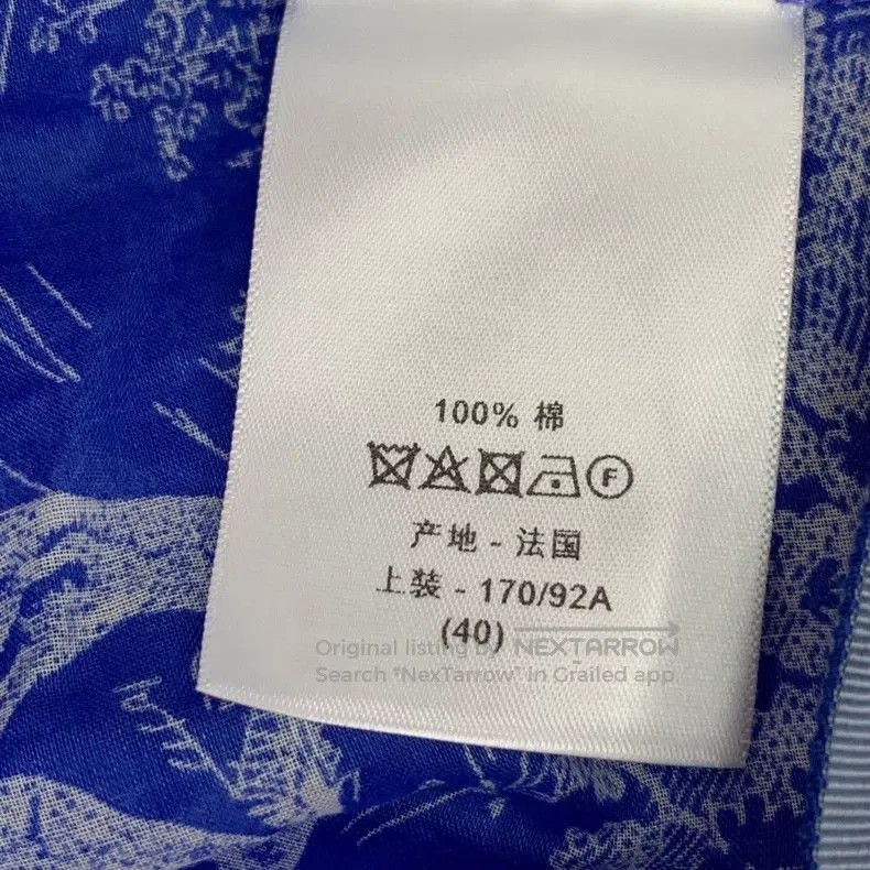 Dior Dior Blue animal jungle printed cotton lapel single-breast Size S / US 4 / IT 40 - 9 Thumbnail