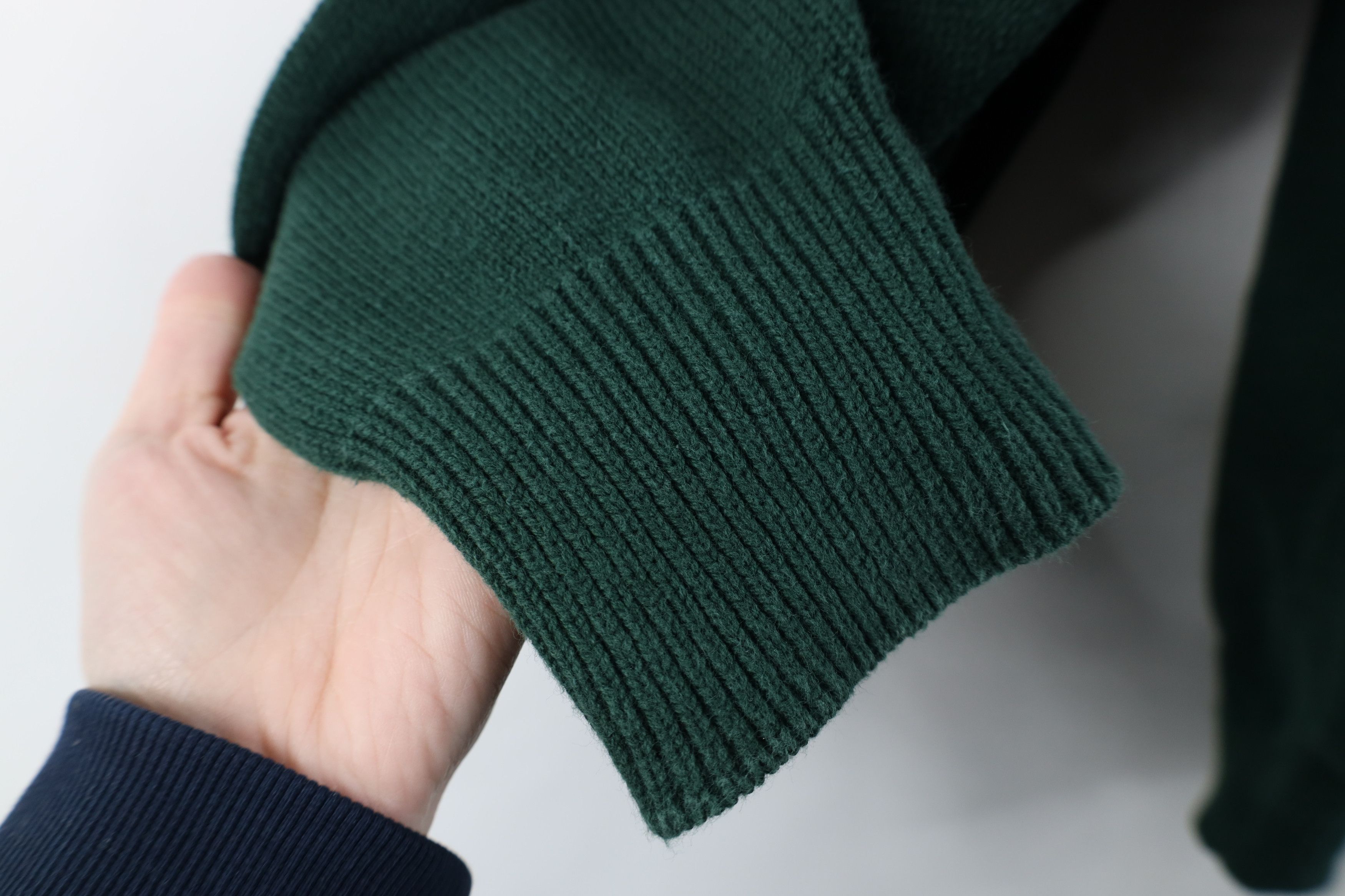 Vintage Vintage 90s Trout Club Fishing Knit Sweater Green USA Size US XXL / EU 58 / 5 - 8 Thumbnail