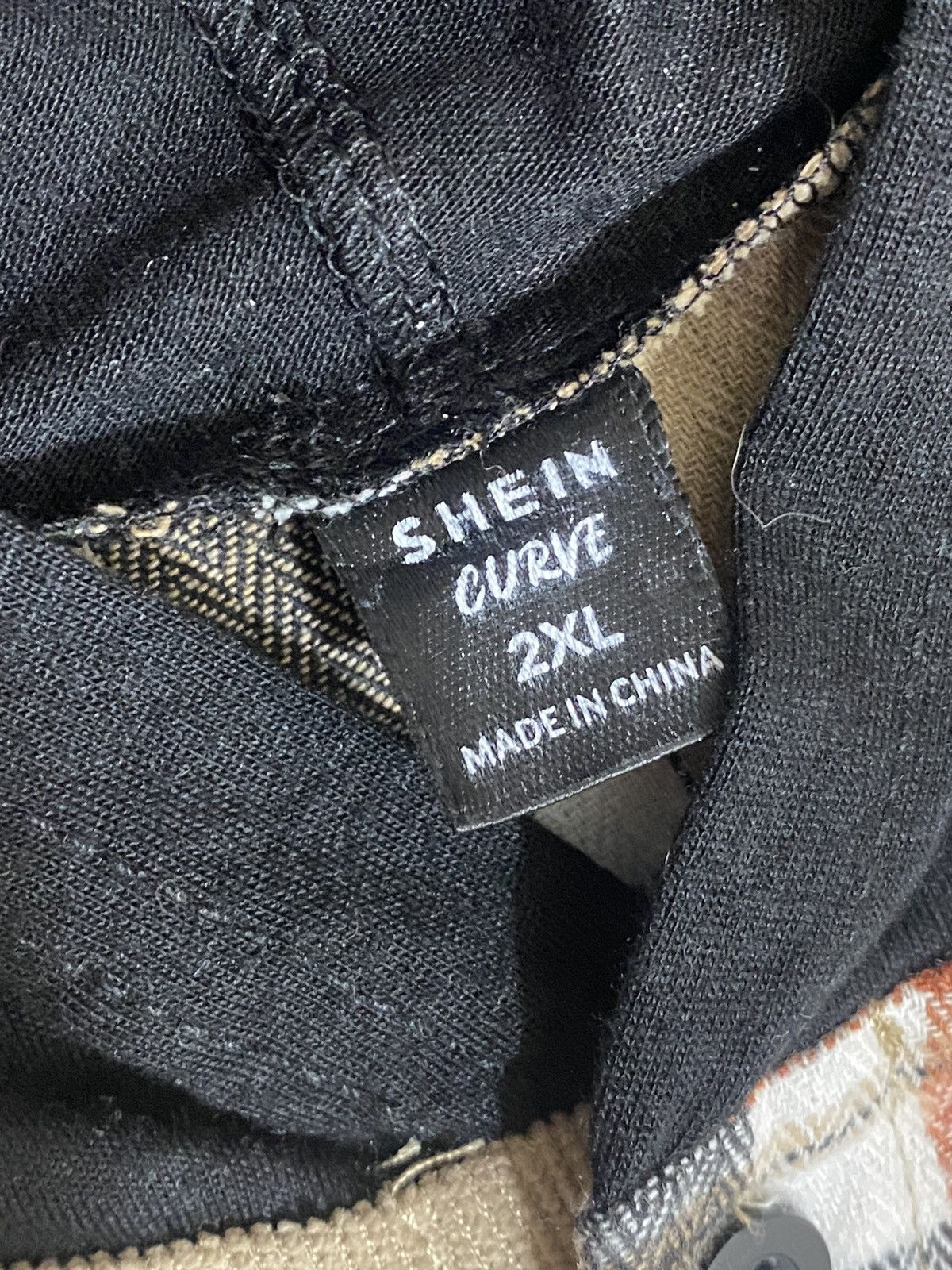 Japanese Brand × Shein Shein corduroy flannel hoodie Size US XXL / EU 58 / 5 - 4 Thumbnail
