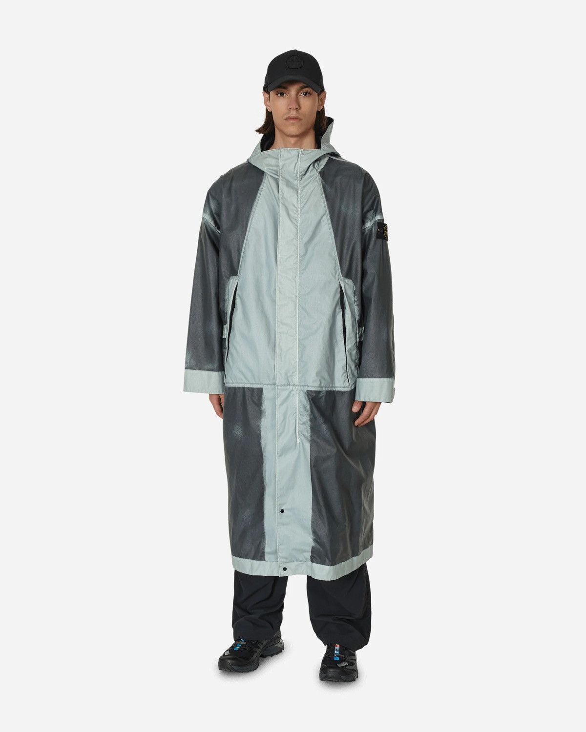 Stone Island Stone Island Mussola Gommata Hand Spray TC Coat Khaki Size US L / EU 52-54 / 3 - 9 Thumbnail