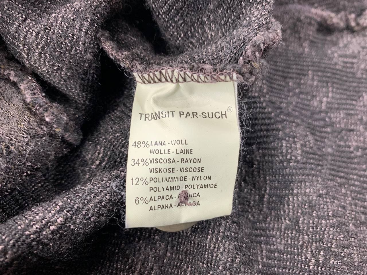 Transit Womens blazer Transit Par Such Size 4 Size M / US 6-8 / IT 42-44 - 7 Thumbnail