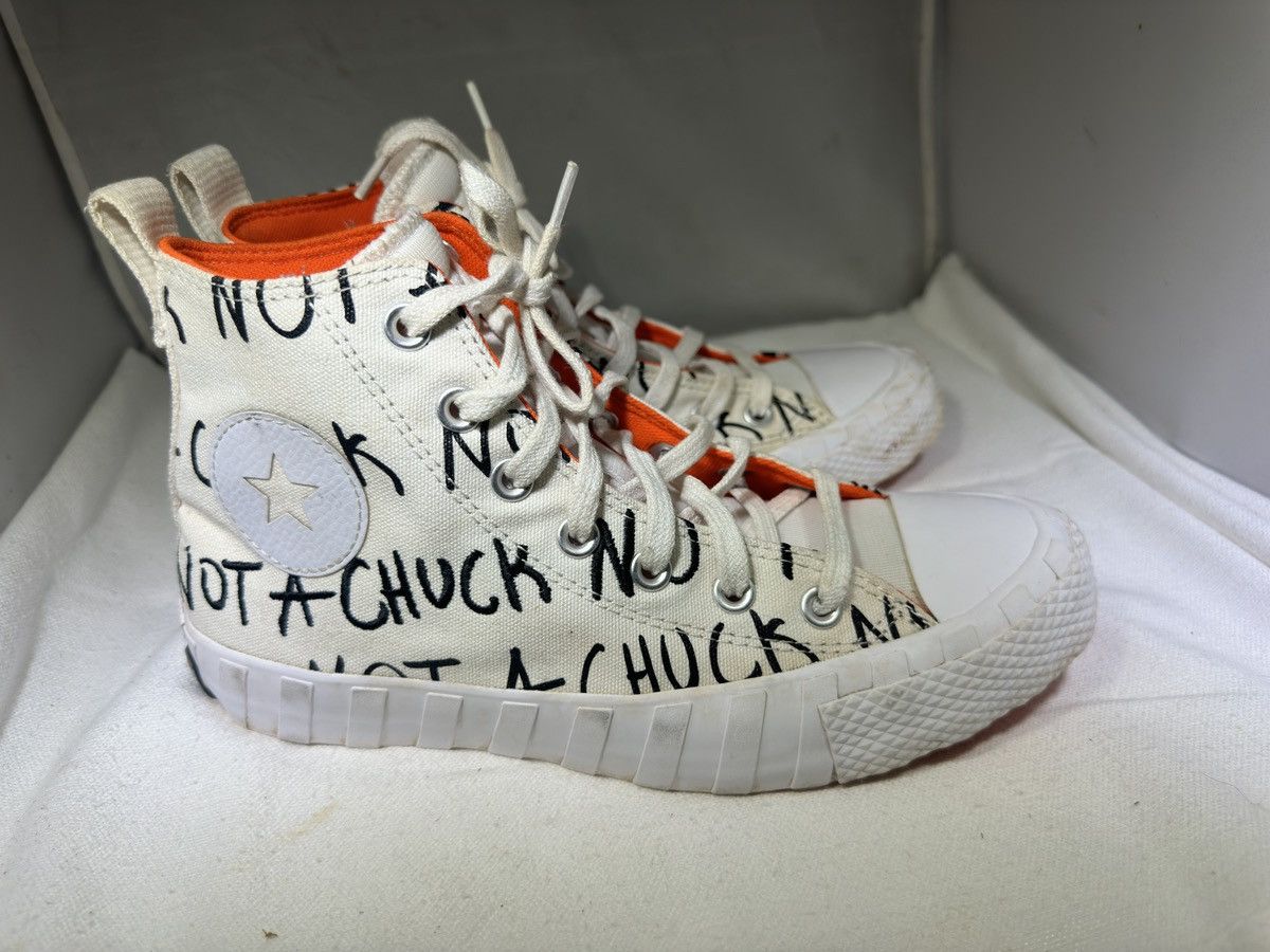Converse Converse Not A Chuck 70 Hi Boys 6Y White Athletic Shoes Size US 6 / EU 39 - 3 Thumbnail