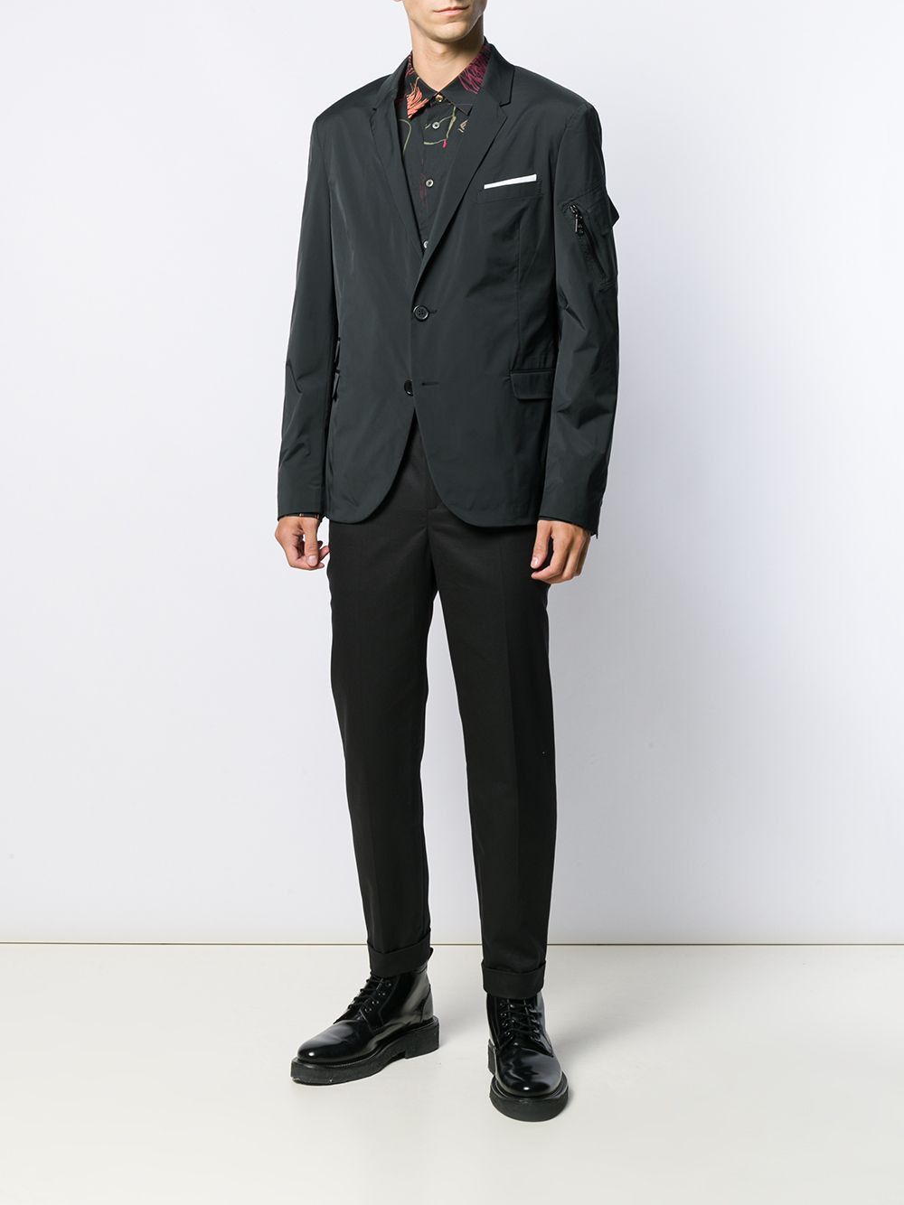 Neil Barrett Neil Barrett razor-sharp eye​ blazer Size US M / EU 48-50 / 2 - 2 Thumbnail
