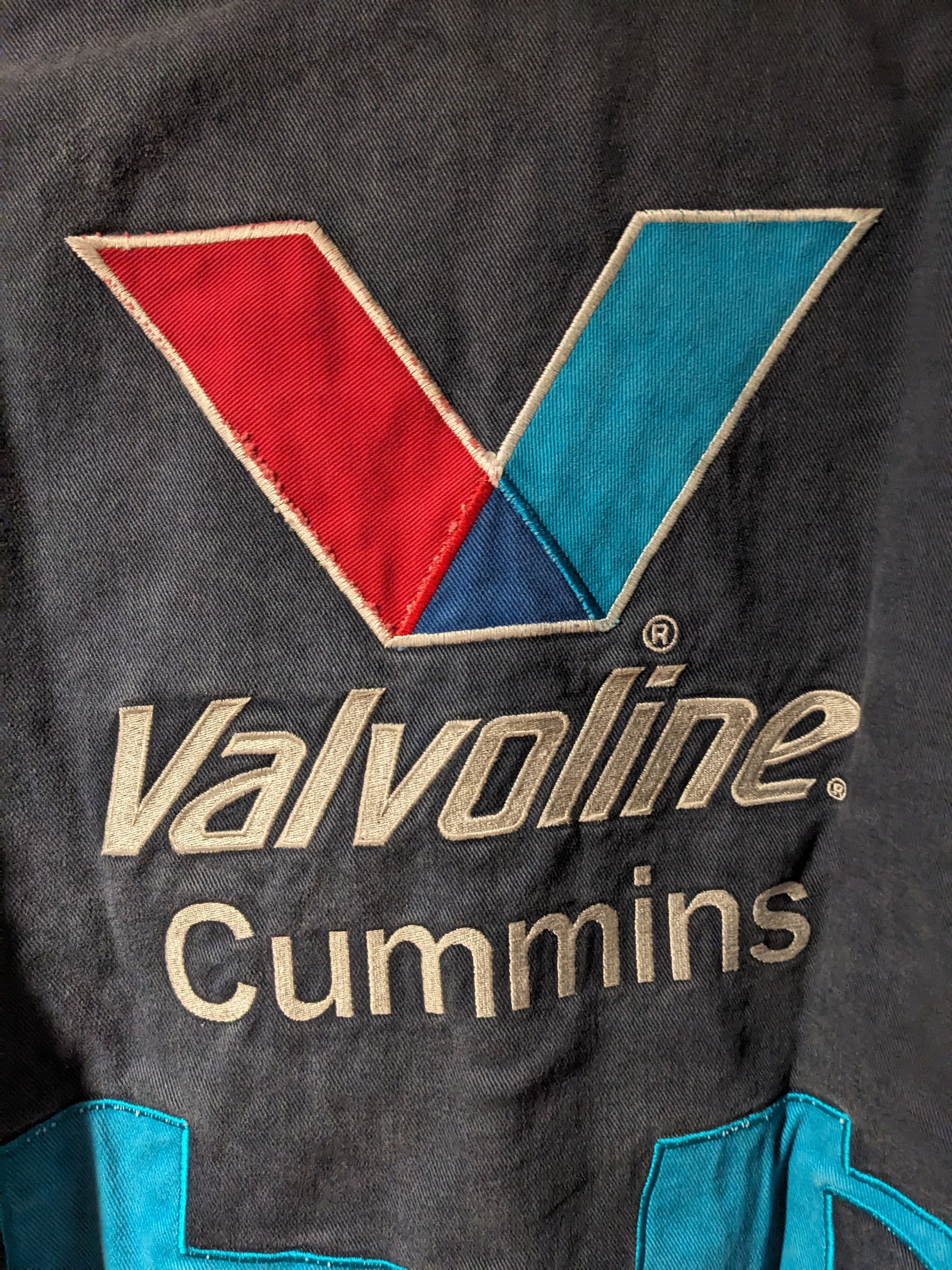 NASCAR Vintage 90s Nascar Valvoline Blue Red X-Large Racing Jacket Size US XL / EU 56 / 4 - 8 Thumbnail