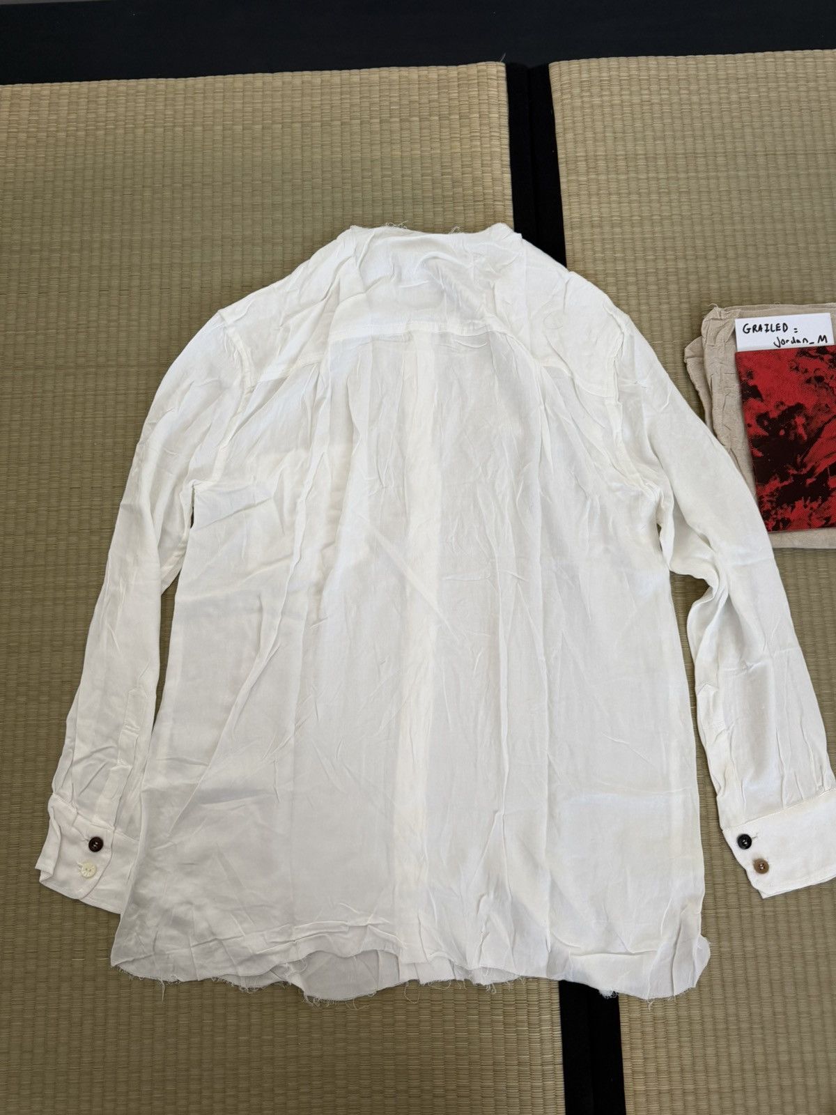 Archivio J.M. Ribot Archivio JM Ribot Collarless Shirt Size US M / EU 48-50 / 2 - 7 Thumbnail