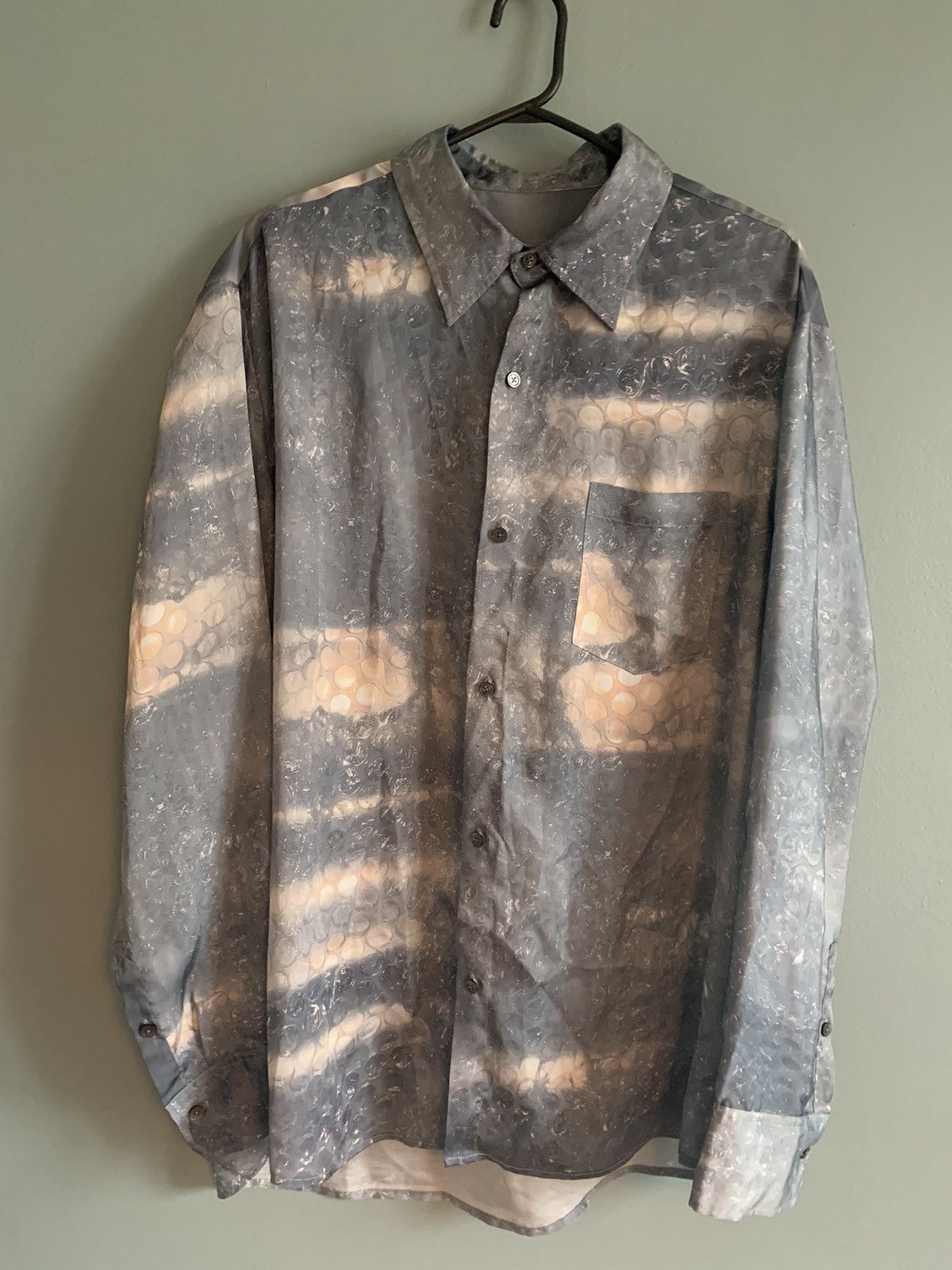 KANGHYUK Kanghyuk bubble wrap print Button down Shirt Size US XL / EU 56 / 4 - 1 Thumbnail