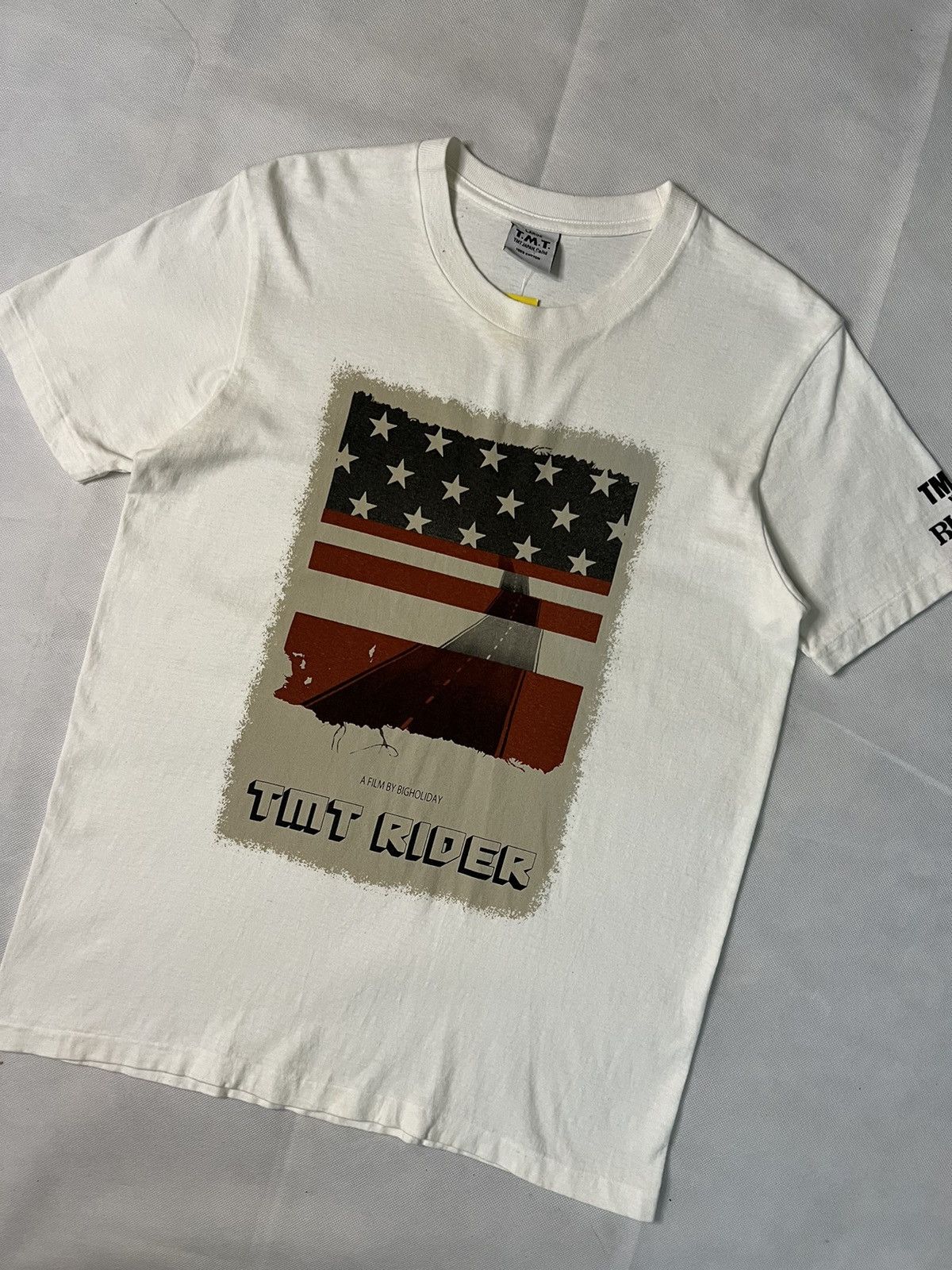 Japanese Brand Vintage Japanese Brand Tmt Rider X Rudo Tees Size US L / EU 52-54 / 3 - 7 Thumbnail