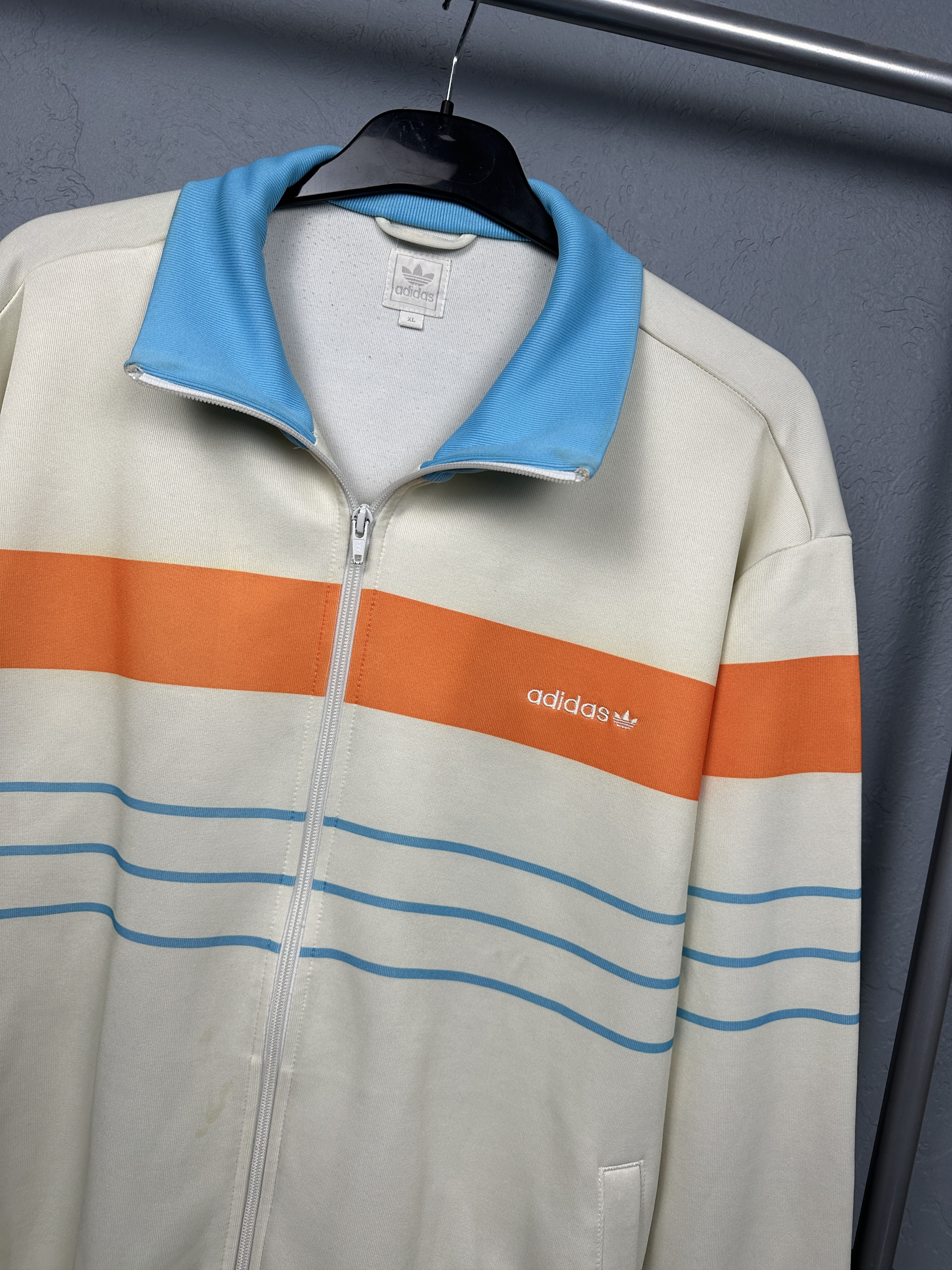 Adidas Adidas Vintage Mens Track Top Jacket Size US XL / EU 56 / 4 - 2 Thumbnail