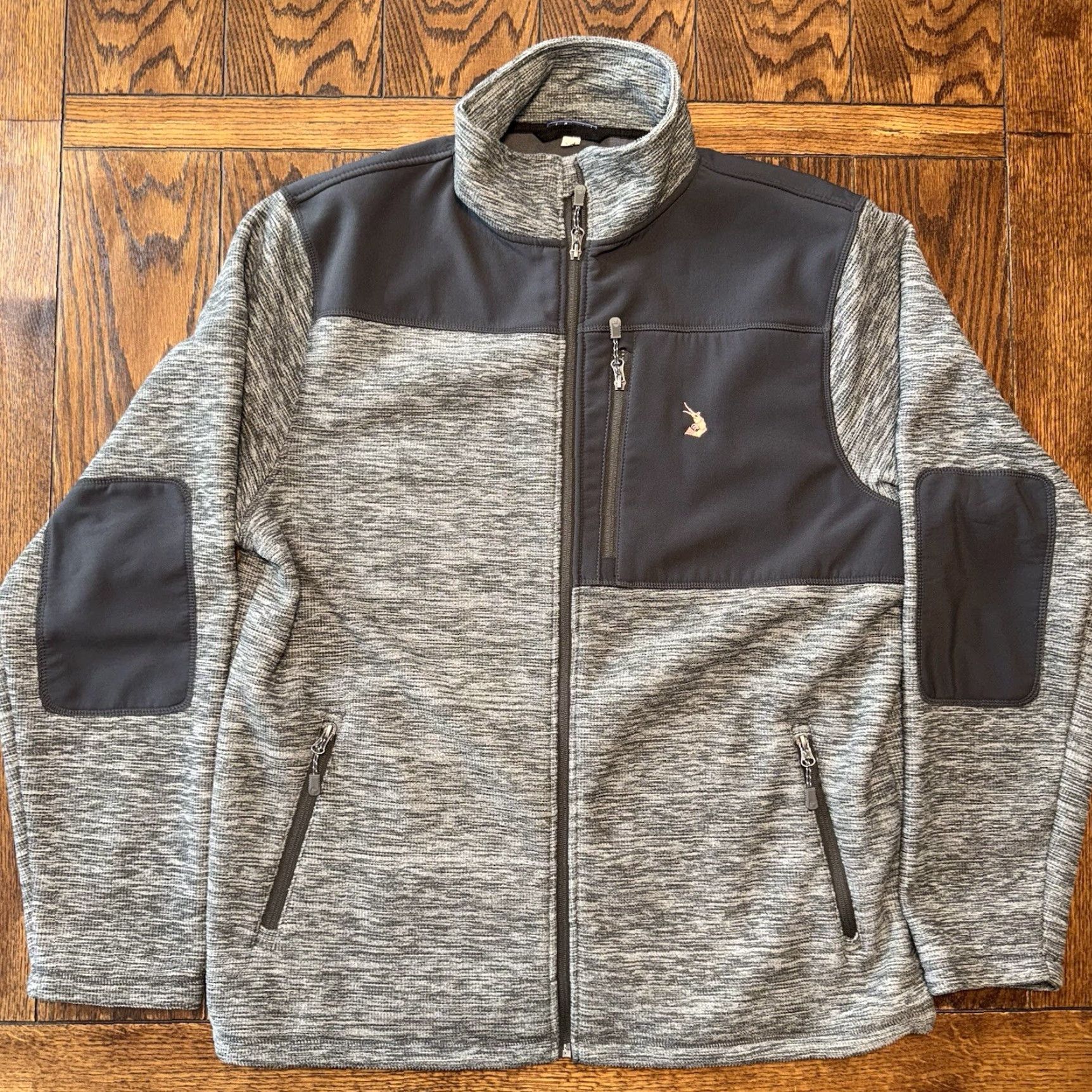 Vintage Low Country Livin Men's XXL Gray Fleece Full Zip Jacket Pockets Size US XXL / EU 58 / 5 - 2 Thumbnail