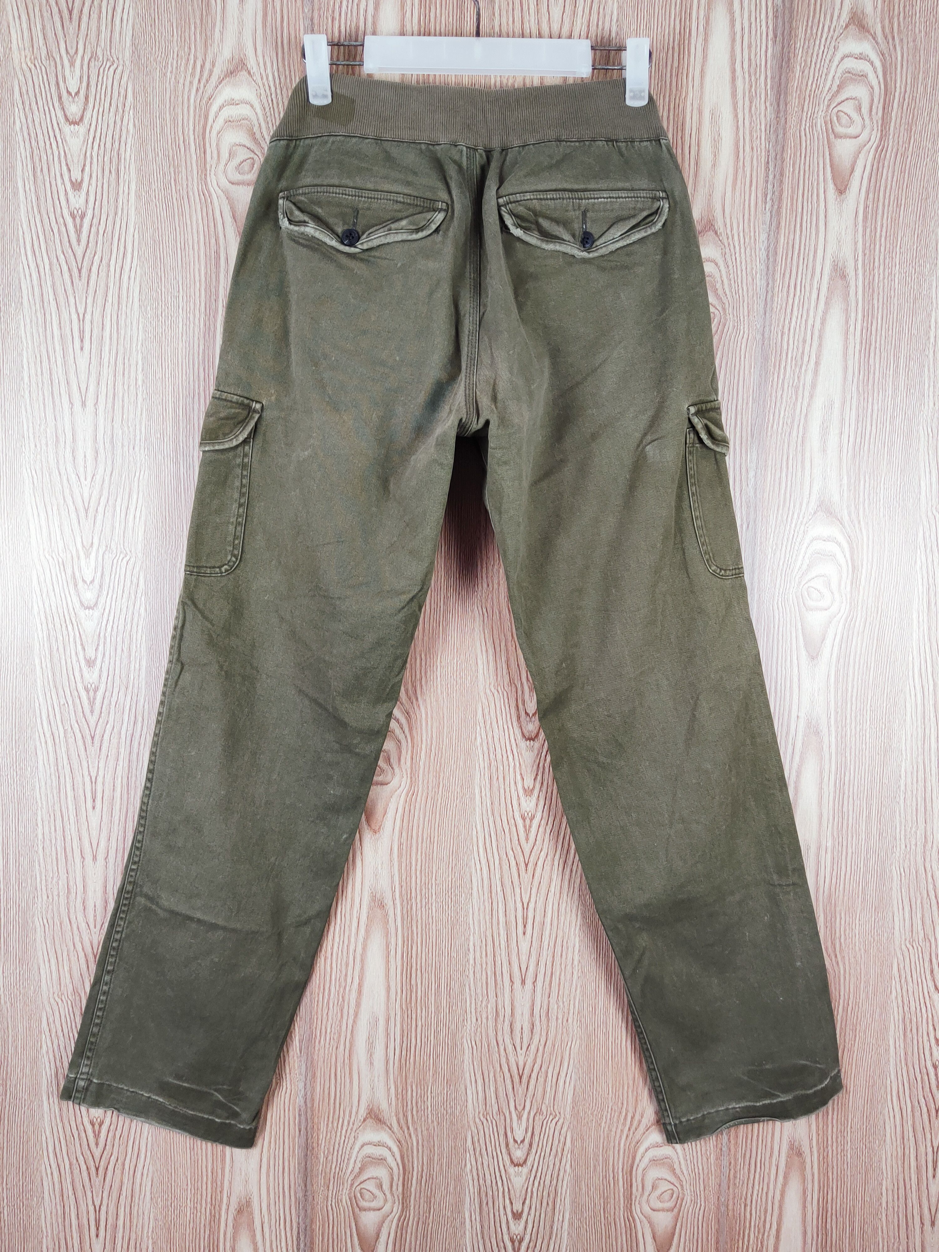 Japanese Brand Russell Athletic Olive Multipocket Cargo Pants #W194 Size US 31 - 7 Thumbnail