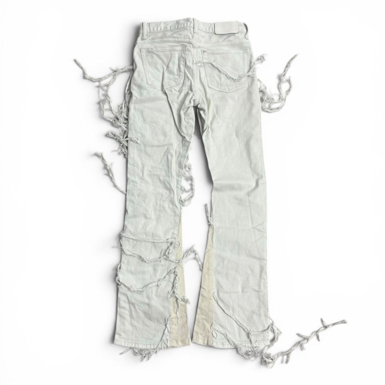 Other Shredded White Denim Tainted By Clay Size US 28 / EU 44 - 7 Thumbnail
