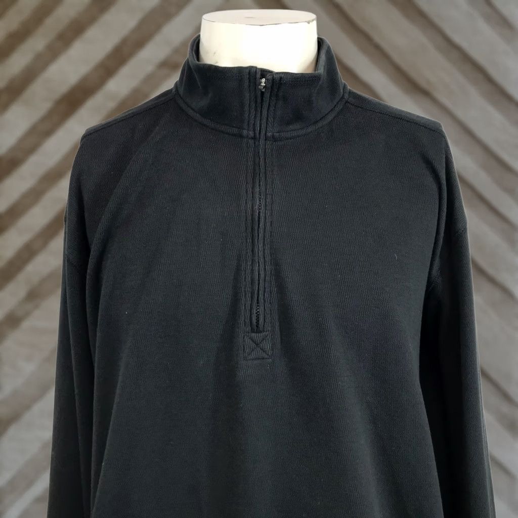 Carhartt Carhartt Men's 2XL Black Long Sleeve 1/4 Zip Collared Pull-Over Sweatshirt Size US XXL / EU 58 / 5 - 1 Thumbnail