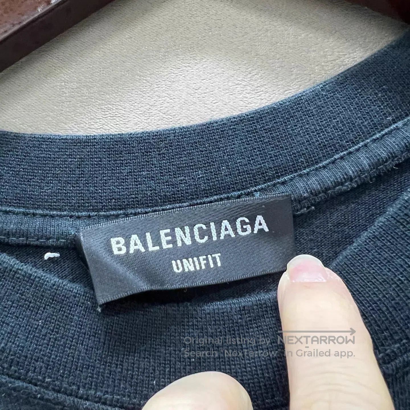 Balenciaga Black Print Short Sleeve T. Size US M / EU 48-50 / 2 - 3 Thumbnail