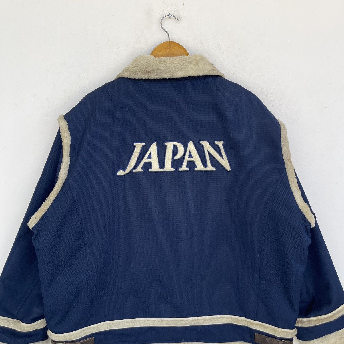 Mizuno ARCHIVE Mizuno Nagano 1998 Olympics Sherpa Bomber Jacket Size US L / EU 52-54 / 3 - 6 Thumbnail