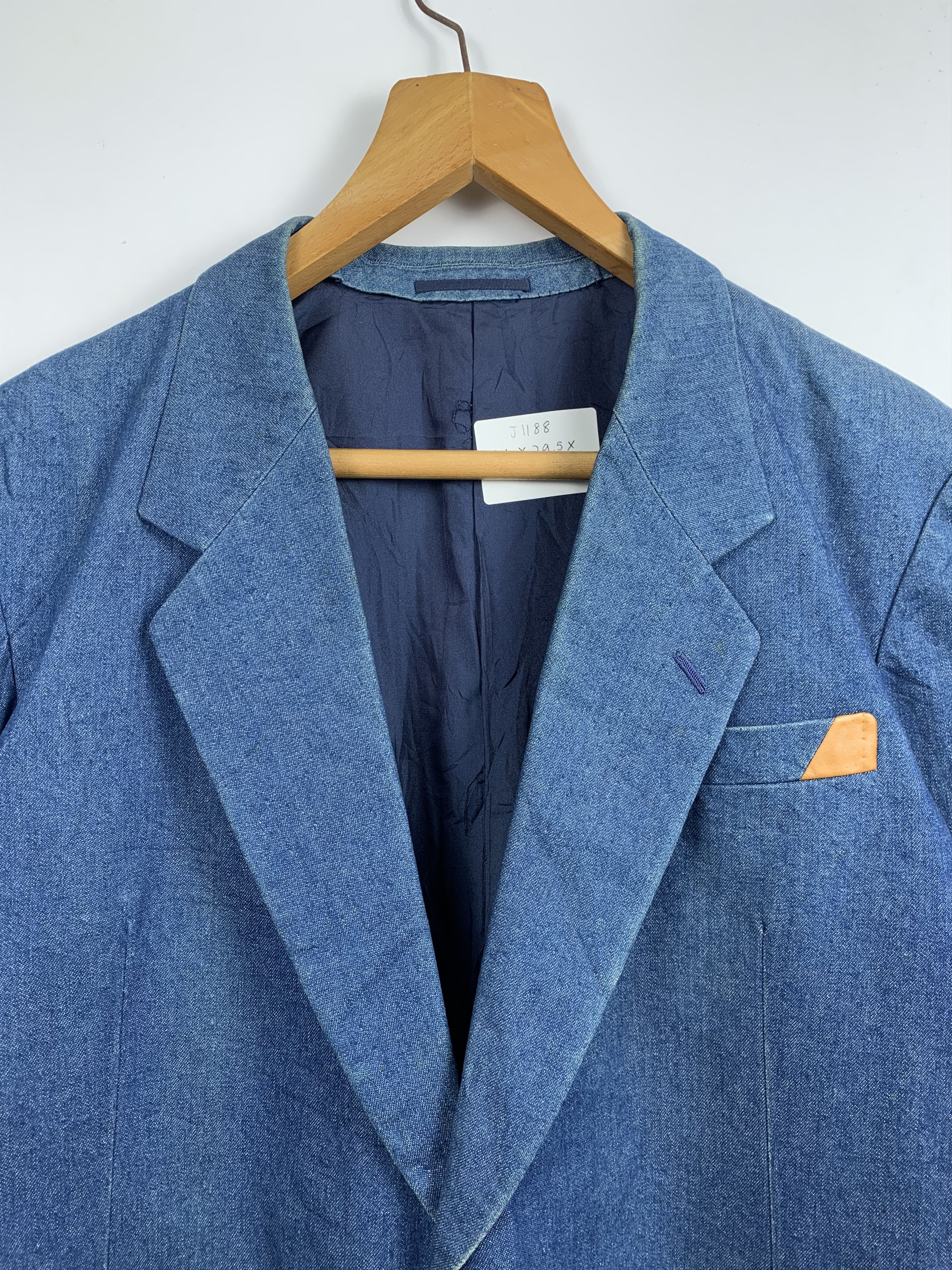 Other Vintage Japanese Brand Hayashi Denim Suit J1188 Size 38L - 2 Thumbnail