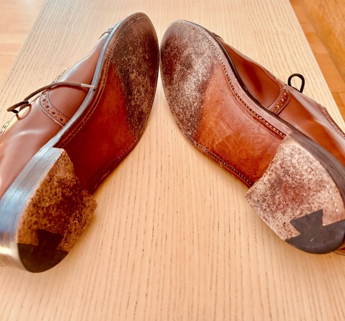 Other Regent Made in England Leather Brogue Shoes EU42.5 Size US 9 / EU 42 - 6 Thumbnail