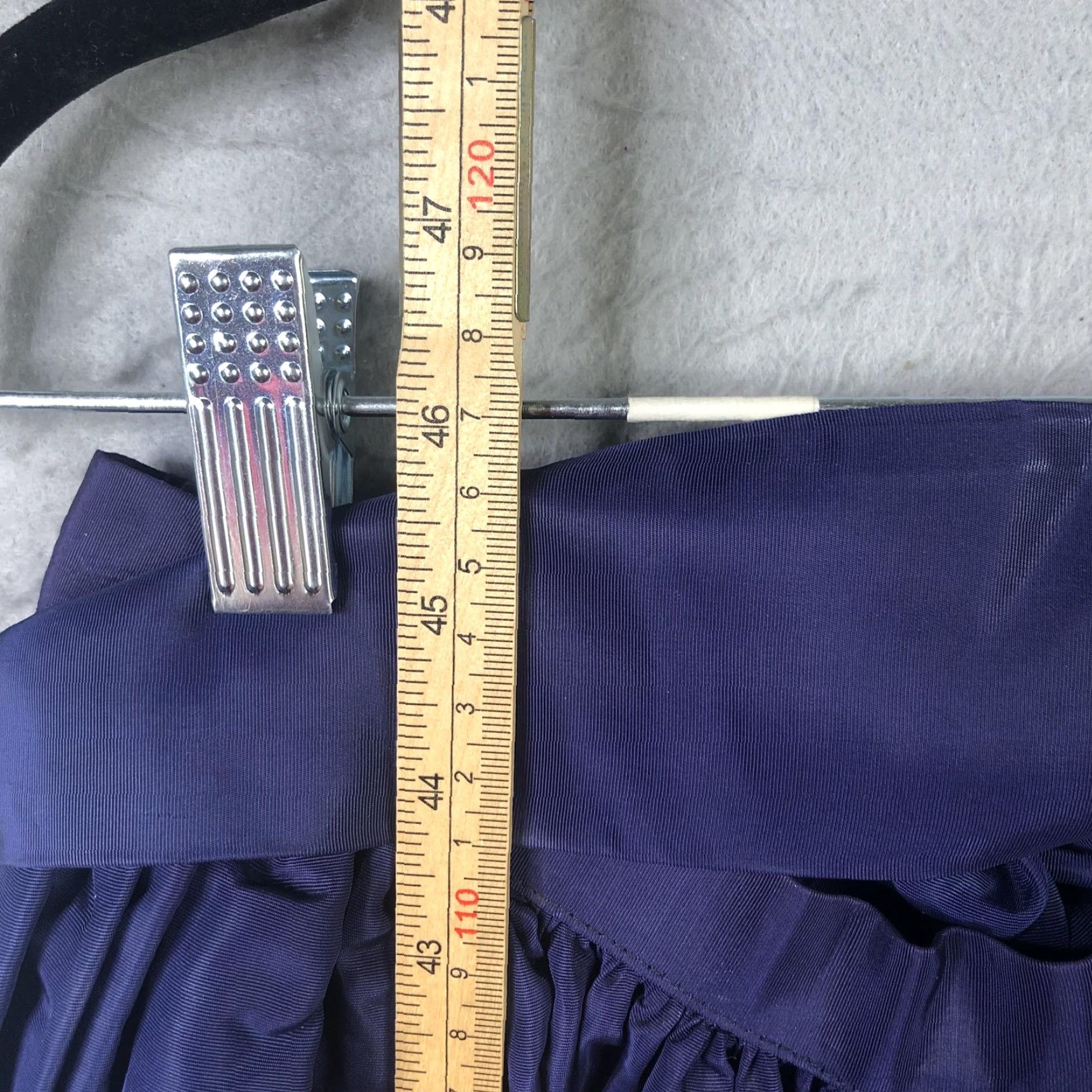 Vintage VINTAGE Albert Capraro Skirt Womens 10 Purple Maxi Belted Evening Formal 70s Size 32" / US 10 / IT 46 - 4 Thumbnail