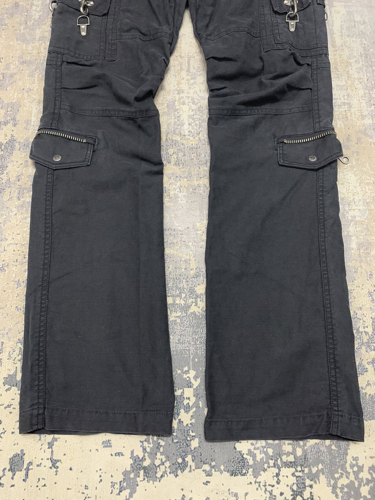 Japanese Brand In The Attic Cyber Y2K Multi-Pocket Bondage Pants Punk 30x32 Size US 30 / EU 46 - 5 Thumbnail