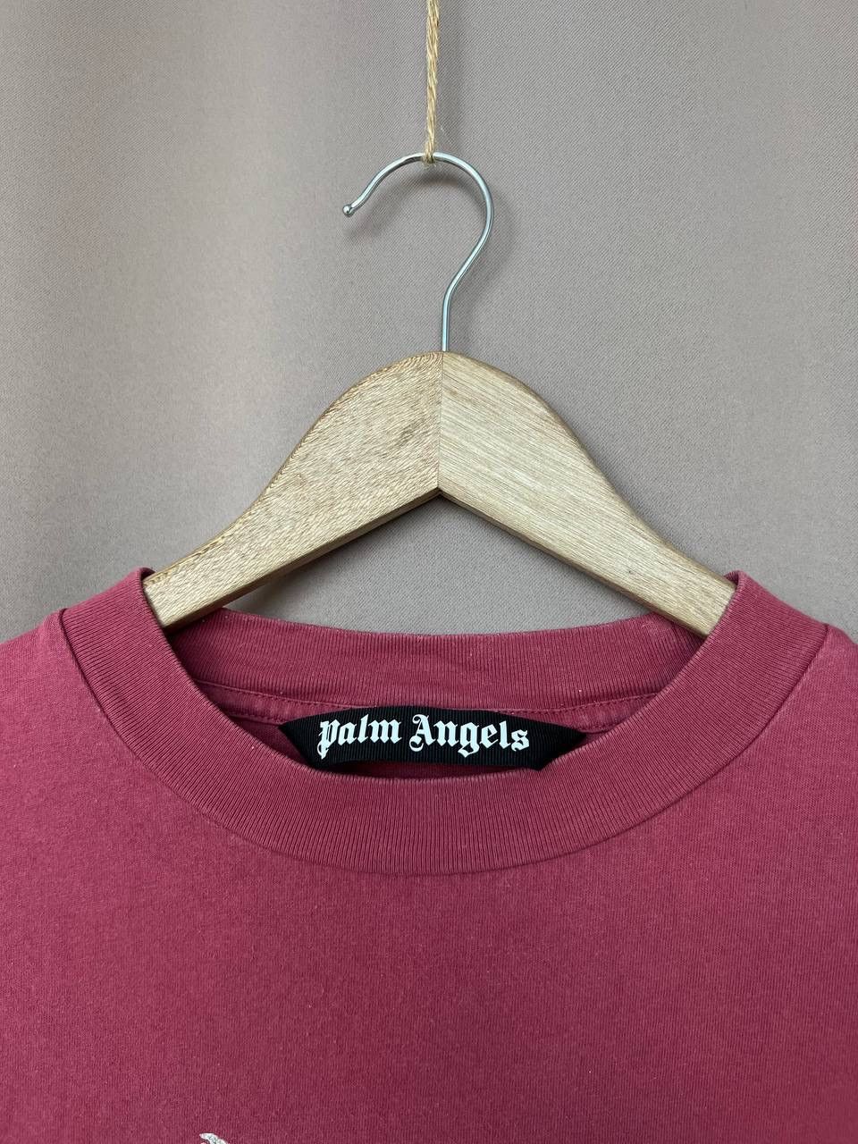 Palm Angels Palm Angels Bear Classic T-Shirt Mens Size L Burgundy Luxury Size US L / EU 52-54 / 3 - 10 Thumbnail