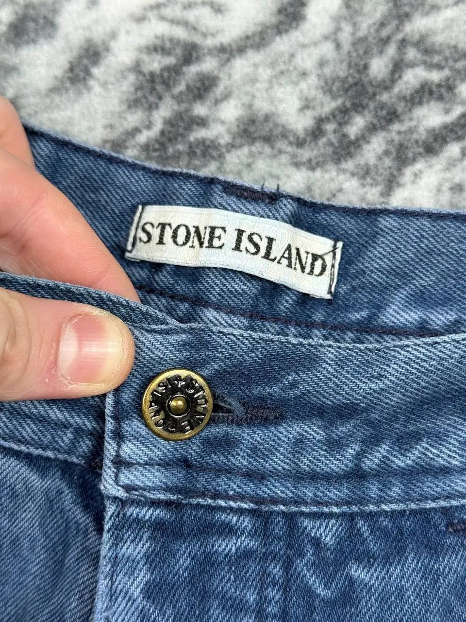 Stone Island Vintage Stone Island Denim Jeans Archive 90s Size US 32 / EU 48 - 3 Thumbnail