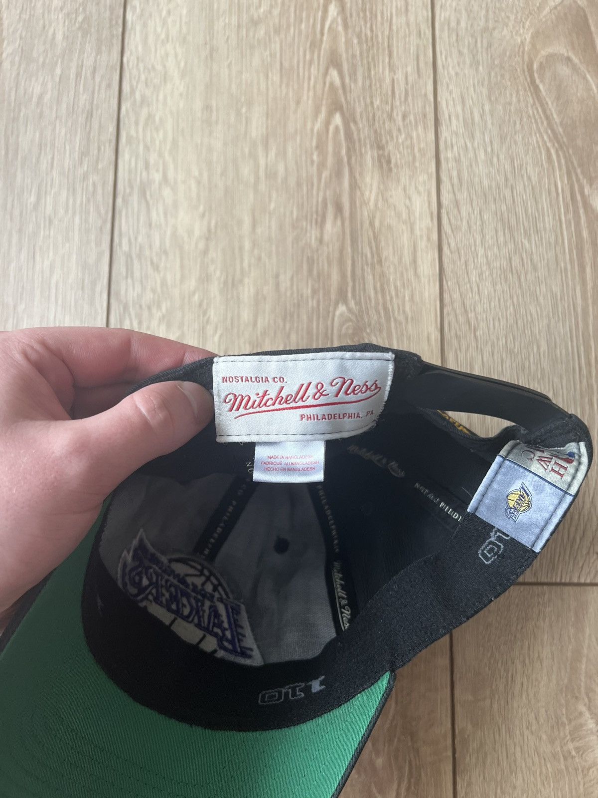 Mitchell & Ness × NBA MITCHELL & NESS LAKERS LOS ANGELES CAP Size ONE SIZE - 7 Thumbnail