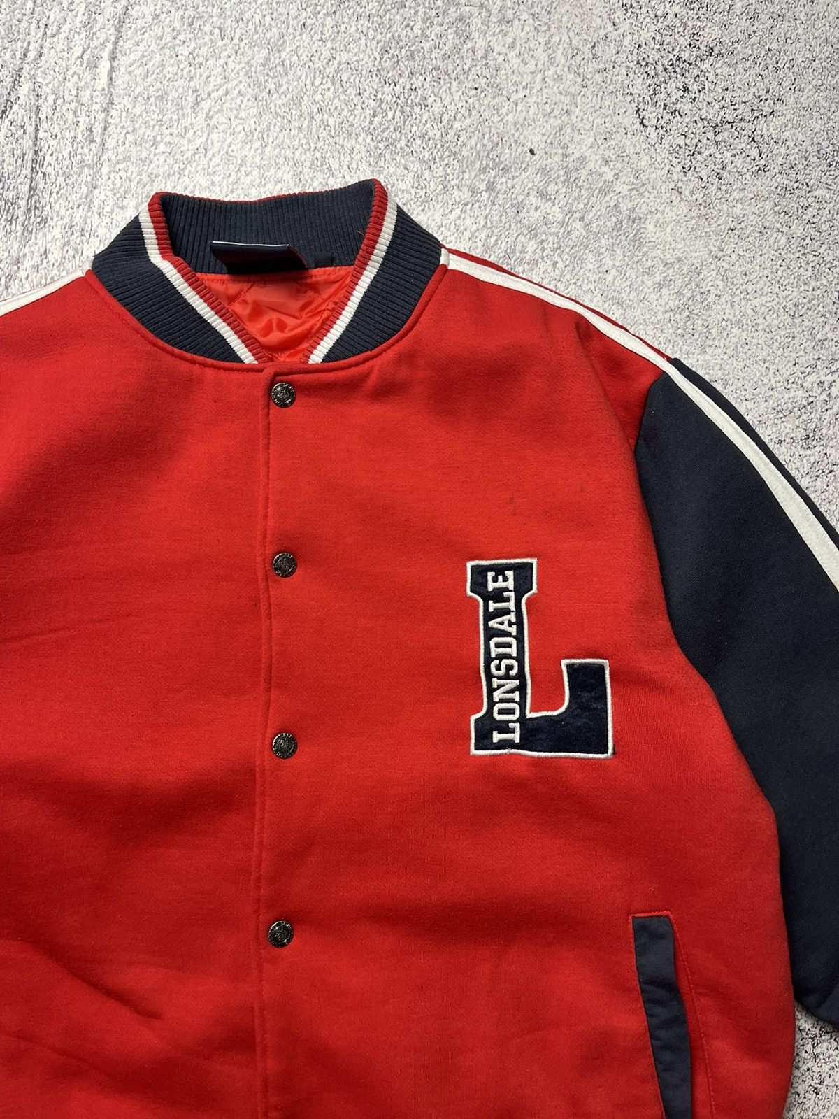 Lonsdale VINTAGE Rare Lonsdale London Streetwear Bomber Jacket MA1 Size US M / EU 48-50 / 2 - 5 Thumbnail