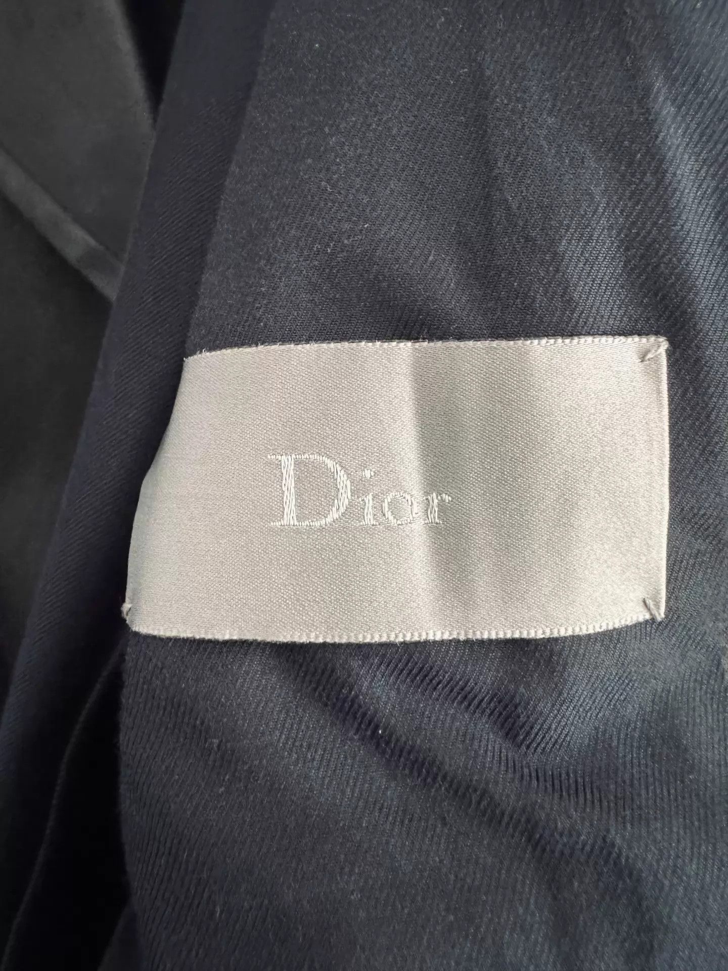Dior Rare Dior Homme 10SS Waxed Leather DB Jacket Hedi Era Size 52 Size US L / EU 52-54 / 3 - 6 Thumbnail