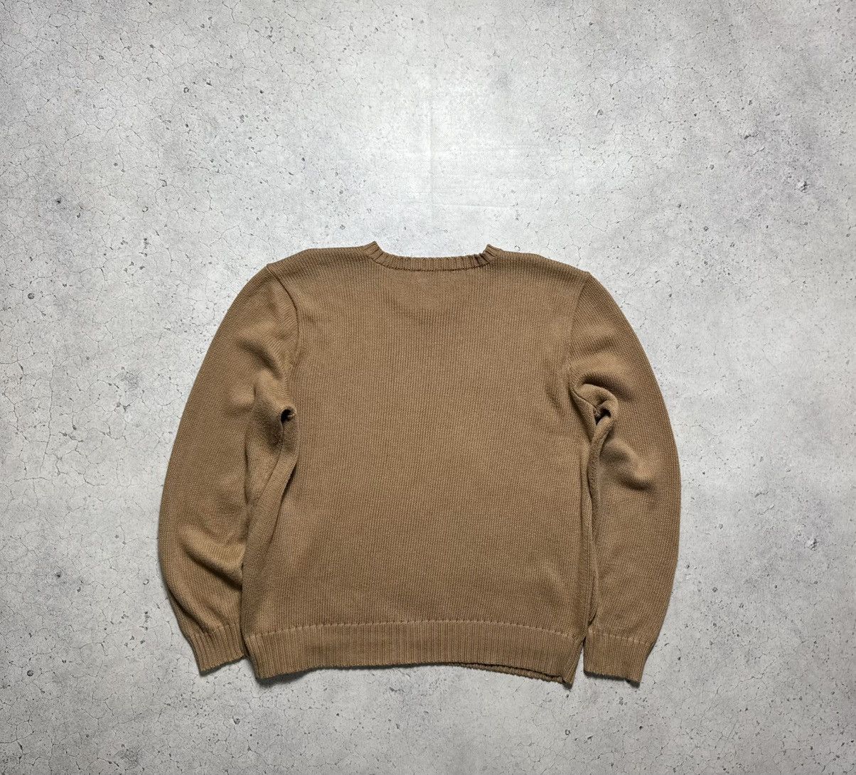 Polo Ralph Lauren Polo Ralph Lauren Vintage 90’s Brown Knitted Sweater Size XL Size US XL / EU 56 / 4 - 9 Thumbnail