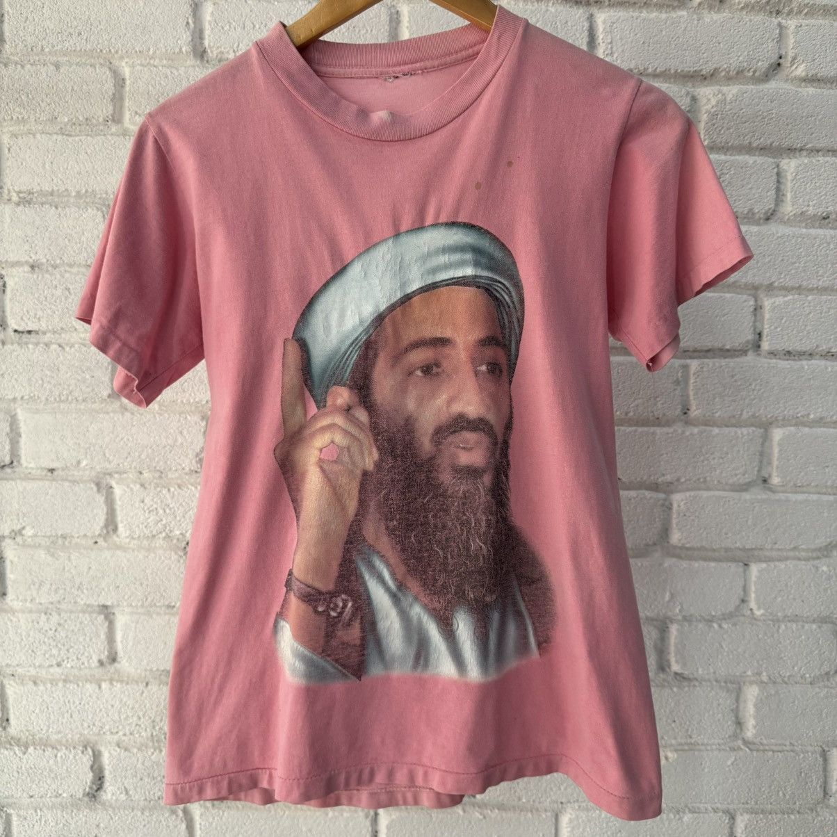 Vintage Vintage Osama Bin Laden Tee Size US M / EU 48-50 / 2 - 1 Thumbnail