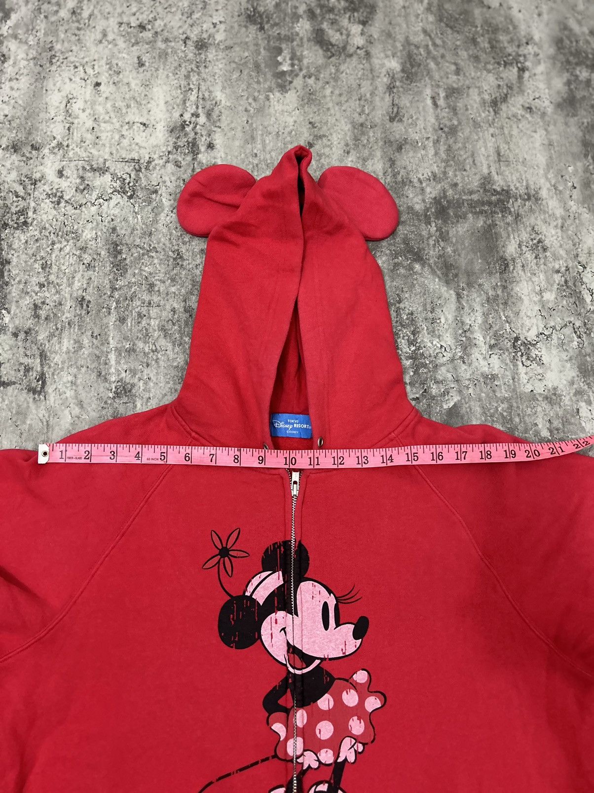 Disney × Japanese Brand × Mickey Mouse Disney Resort Tokyo Mini mouse Zip hoodie Size US L / EU 52-54 / 3 - 12 Thumbnail