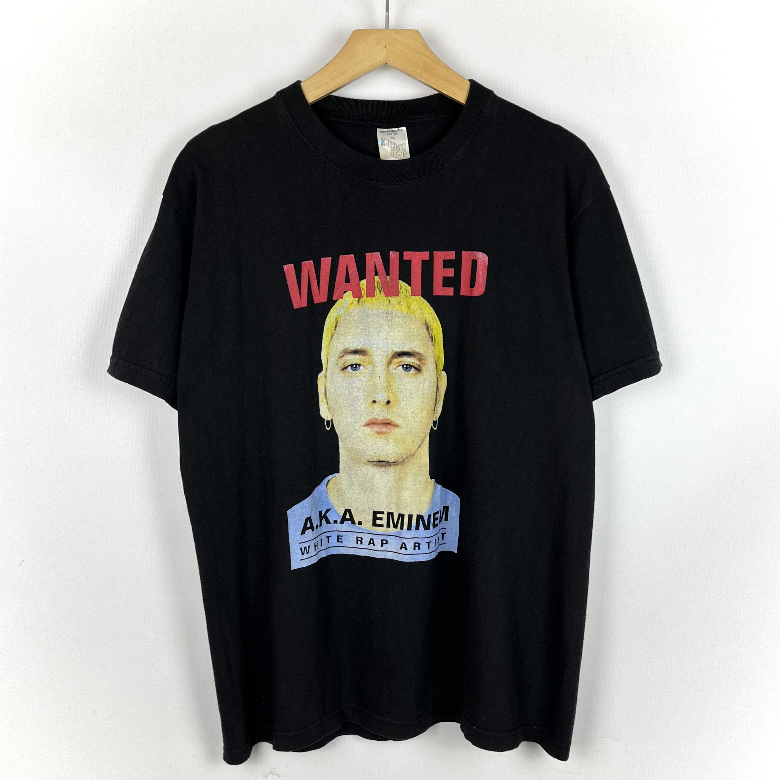 Rap Tees Vintage Eminem Wanted Rap Hip-Hop T Shirt 2000’s Size US M / EU 48-50 / 2 - 1 Thumbnail