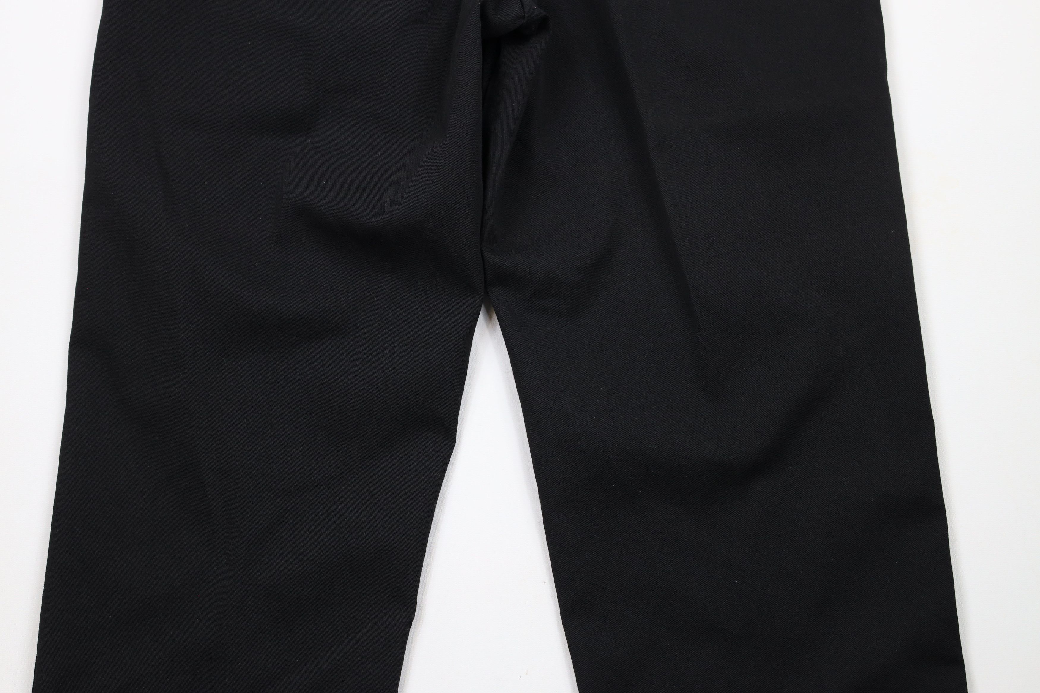 Dickies × Vintage Vintage 70s Dickies Wide Leg Mechanic Work Pants Black USA Size US 38 / EU 54 - 11 Thumbnail
