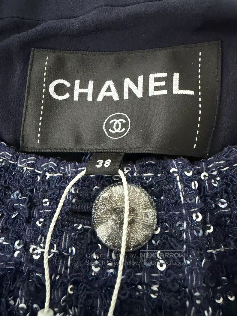 Chanel Chanel Spring and summer blue sequin vest Size XS / US 0-2 / IT 36-38 - 4 Thumbnail