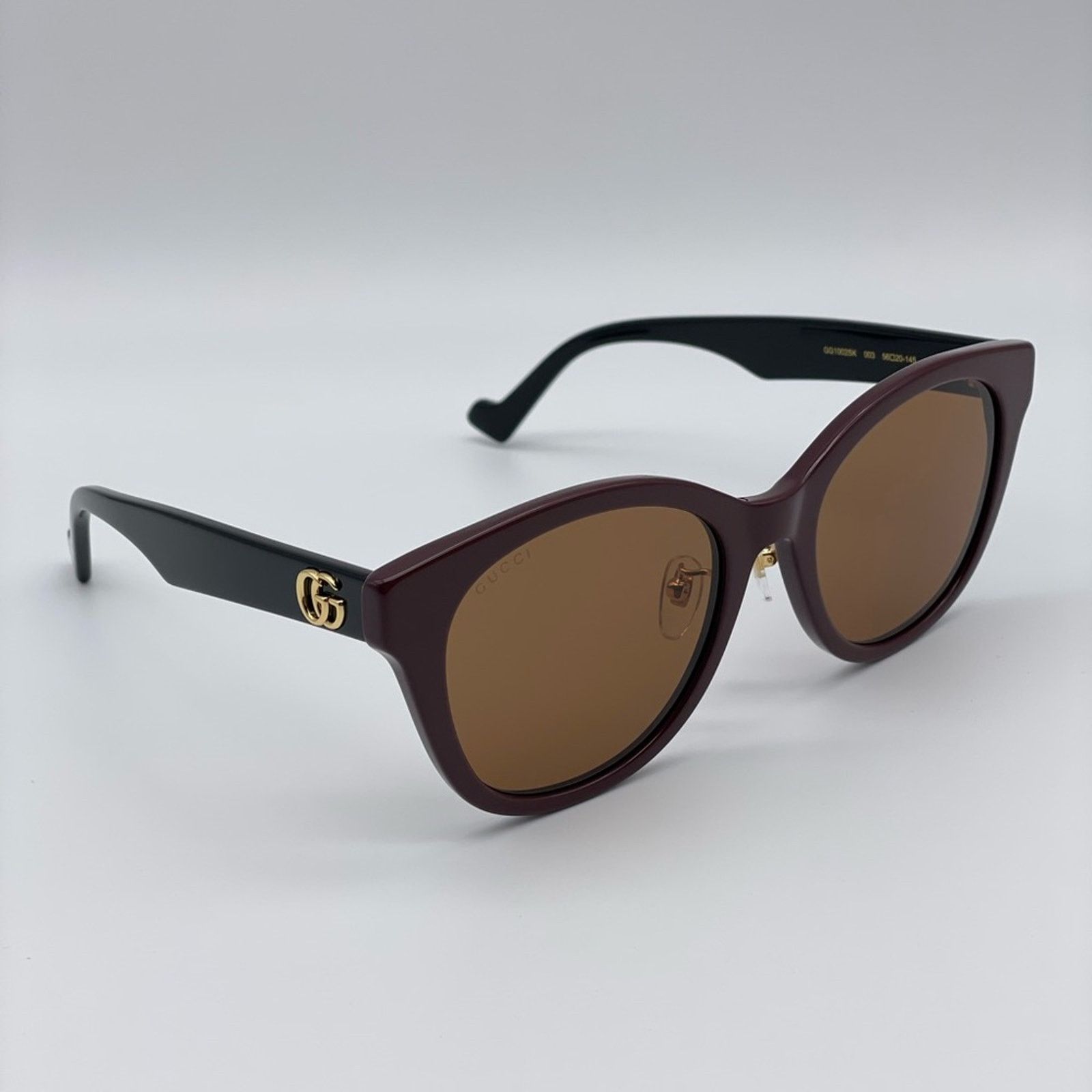 Gucci BRAND NEW GUCCI GG1002SK 003 Brown/Black Women Sunglasses Size ONE SIZE - 2 Thumbnail