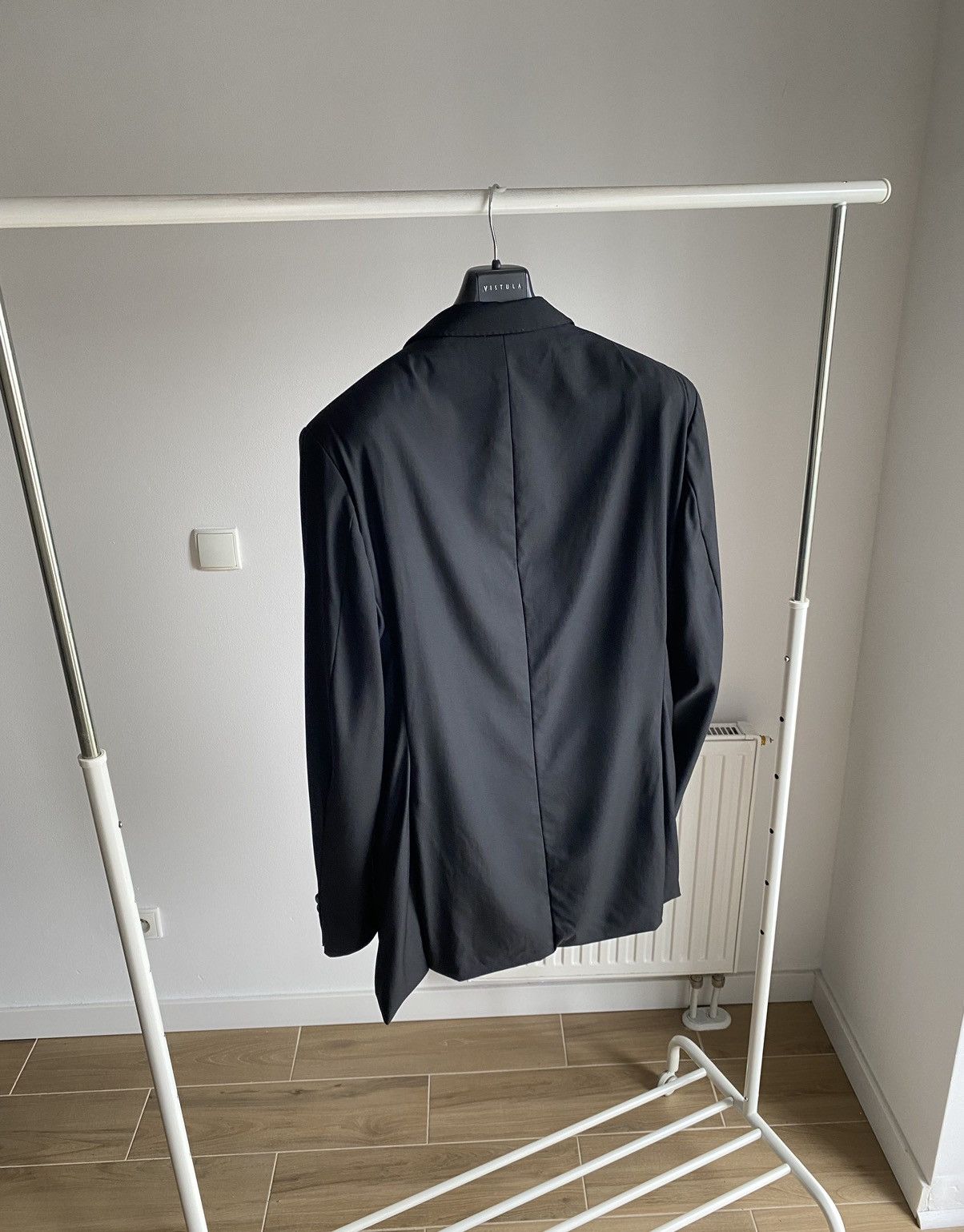 Burberry Vintage Burberry Wool Blazer Silver Buttons Size 48R - 13 Thumbnail