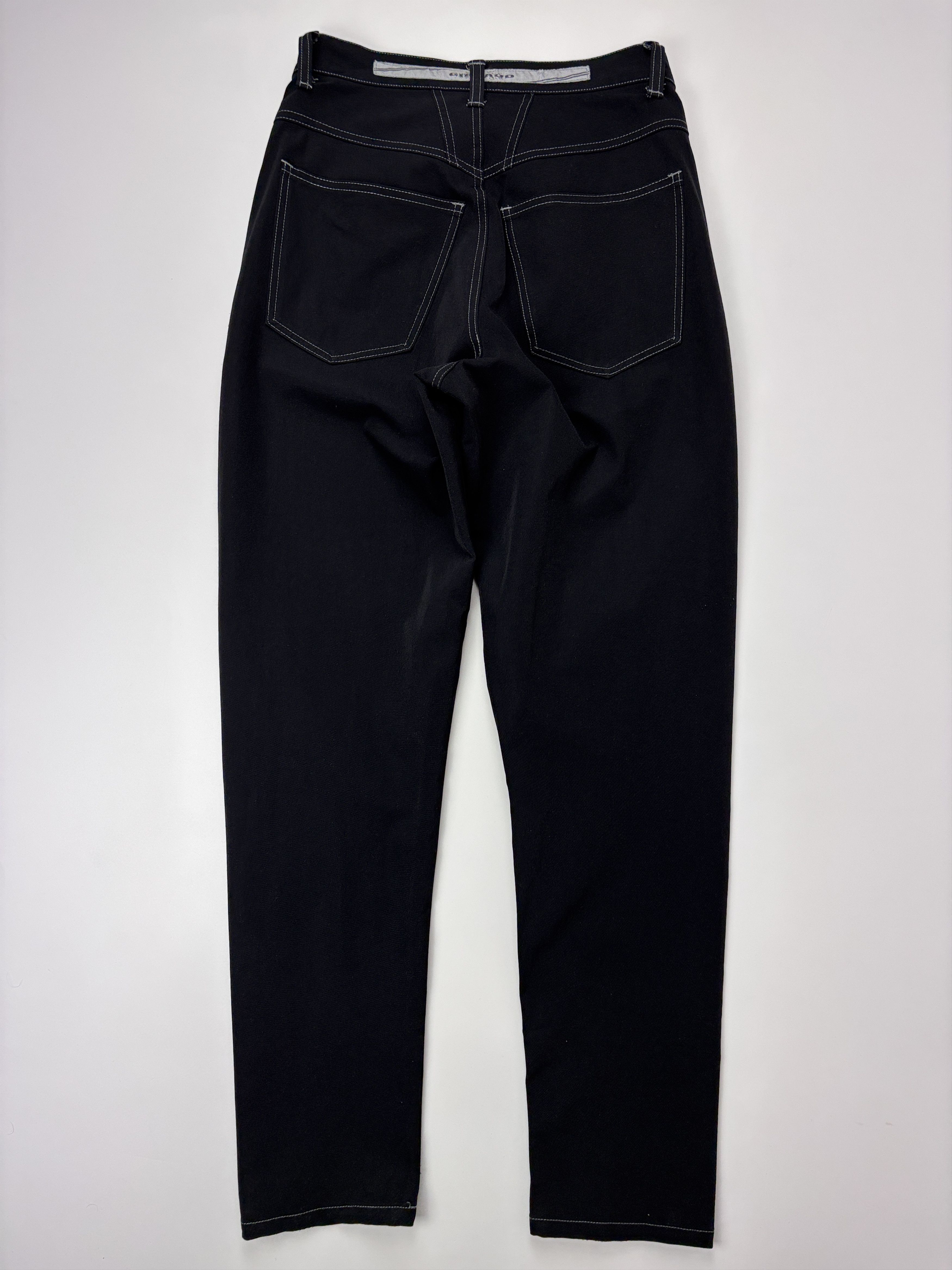 Marithe + Francois Girbaud × Vintage Vintage Marithe Francois Girbaud Pants Black Womens 42 / 26 Size 26" / US 2 / IT 38 - 5 Thumbnail