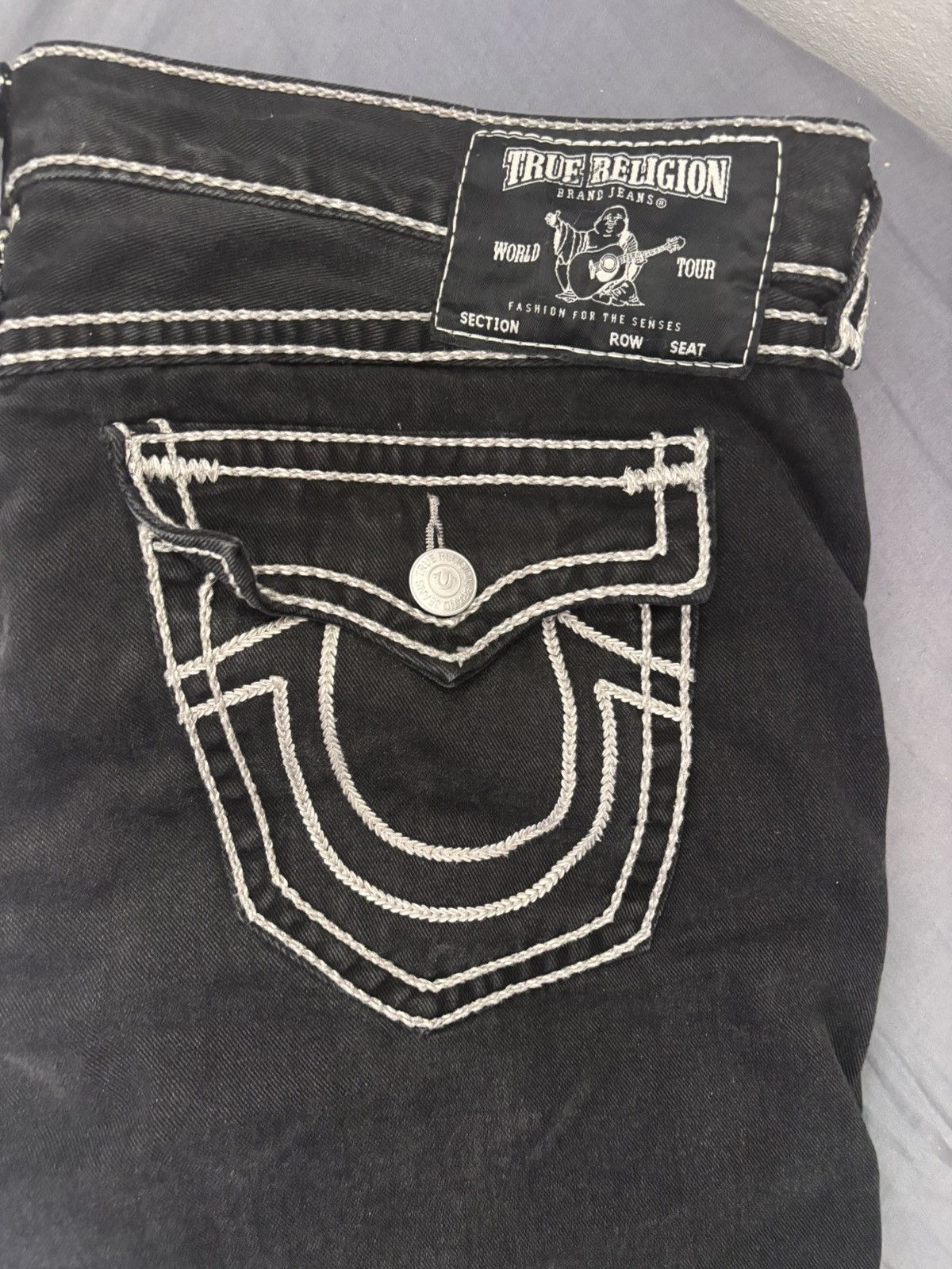 True Religion true religion ricky straight jeans Size US 42 / EU 58 - 2 Thumbnail