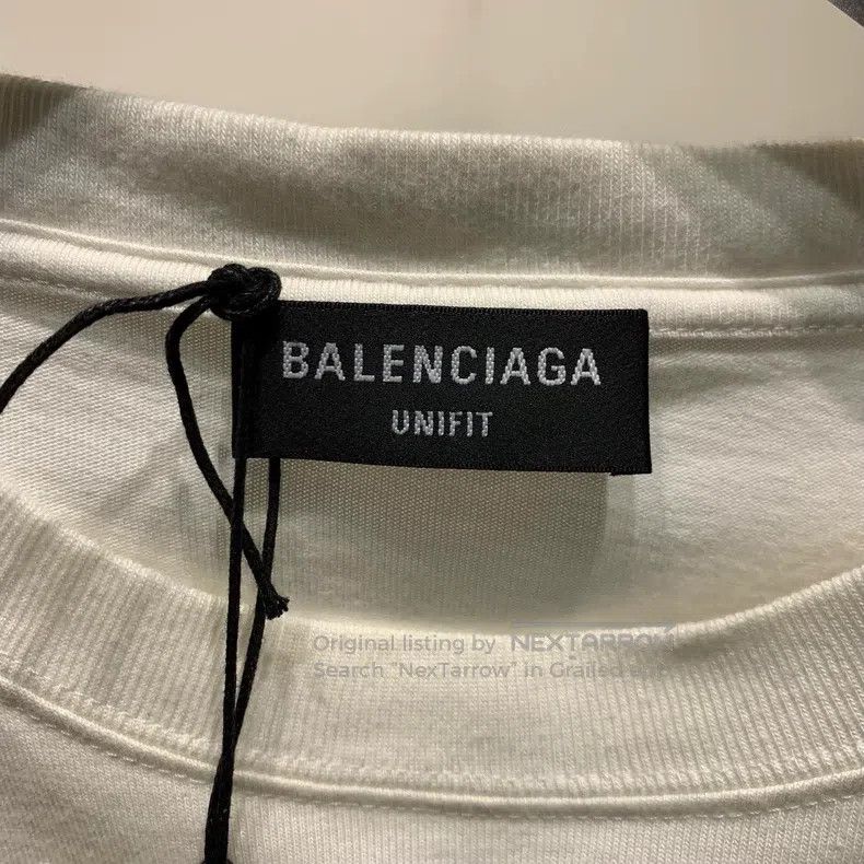 Balenciaga Balenciaga Joint Name Letter Printed Short-Sleeve T-Shirt Size US XS / EU 42 / 0 - 2 Thumbnail