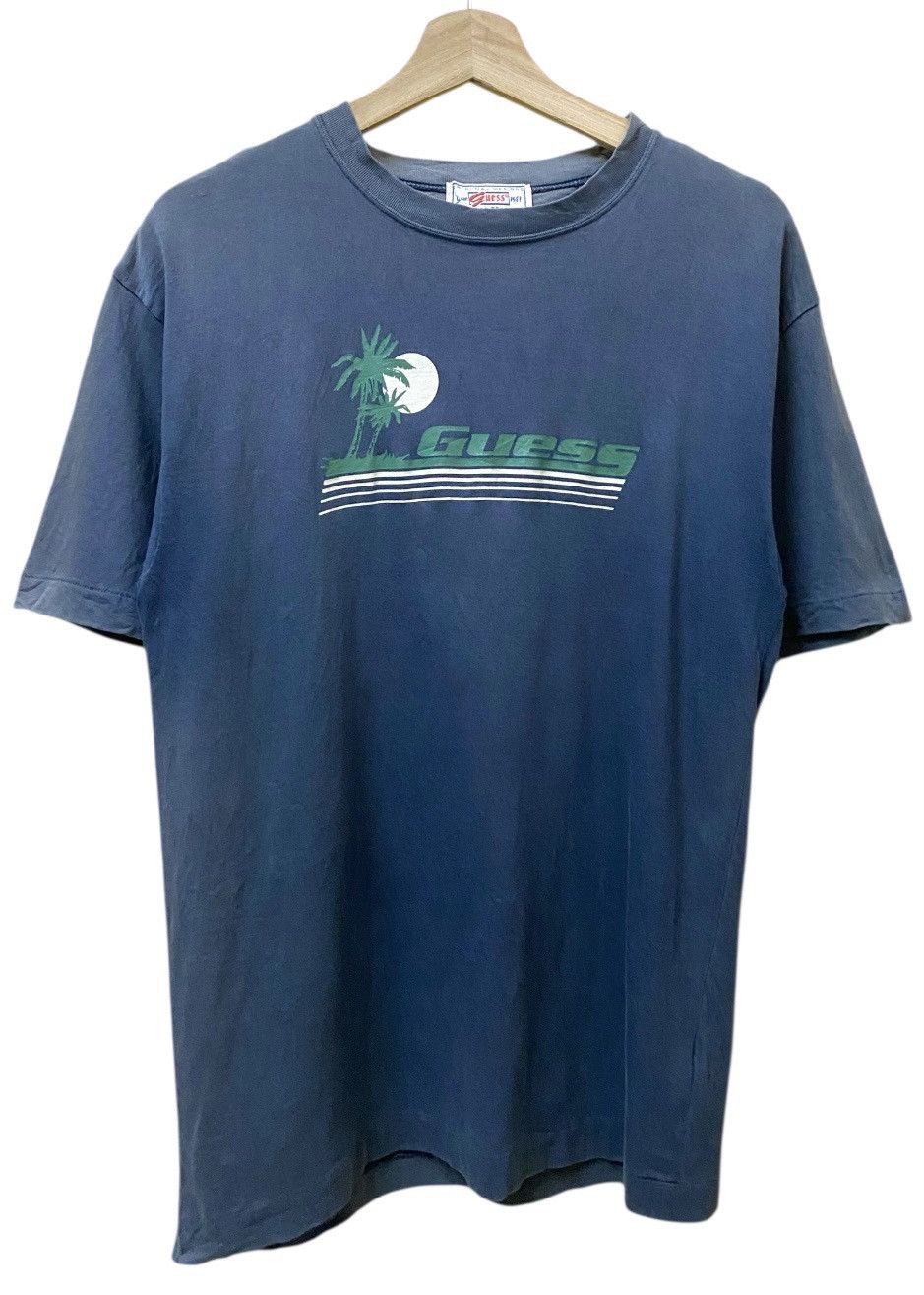 Guess Vintage Guess Hawaii Single Stich Tee Size US M / EU 48-50 / 2 - 1 Thumbnail