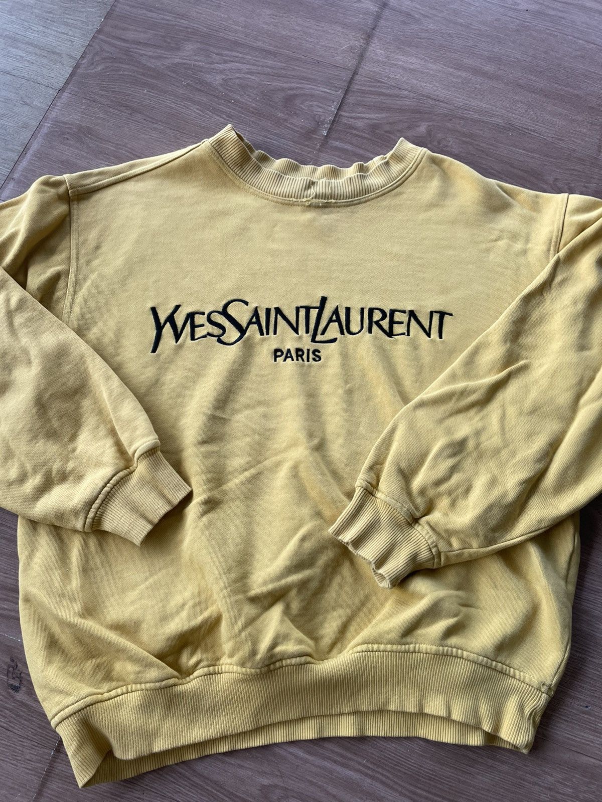 Yves Saint Laurent Yvessaintlaurent rare color sweatshirt Size US M / EU 48-50 / 2 - 1 Thumbnail