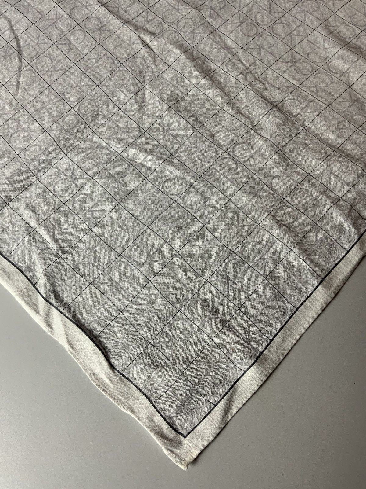 Calvin Klein CK Calvin Klein Monogram Bandana Handkerchief Size ONE SIZE - 5 Thumbnail