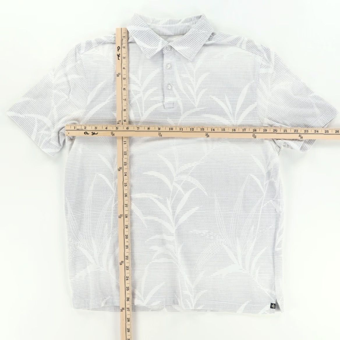 Nat Nast Nat Nast Luxury Originals Cotton Blend Floral Polo Shirt White Men's M Size US M / EU 48-50 / 2 - 3 Thumbnail