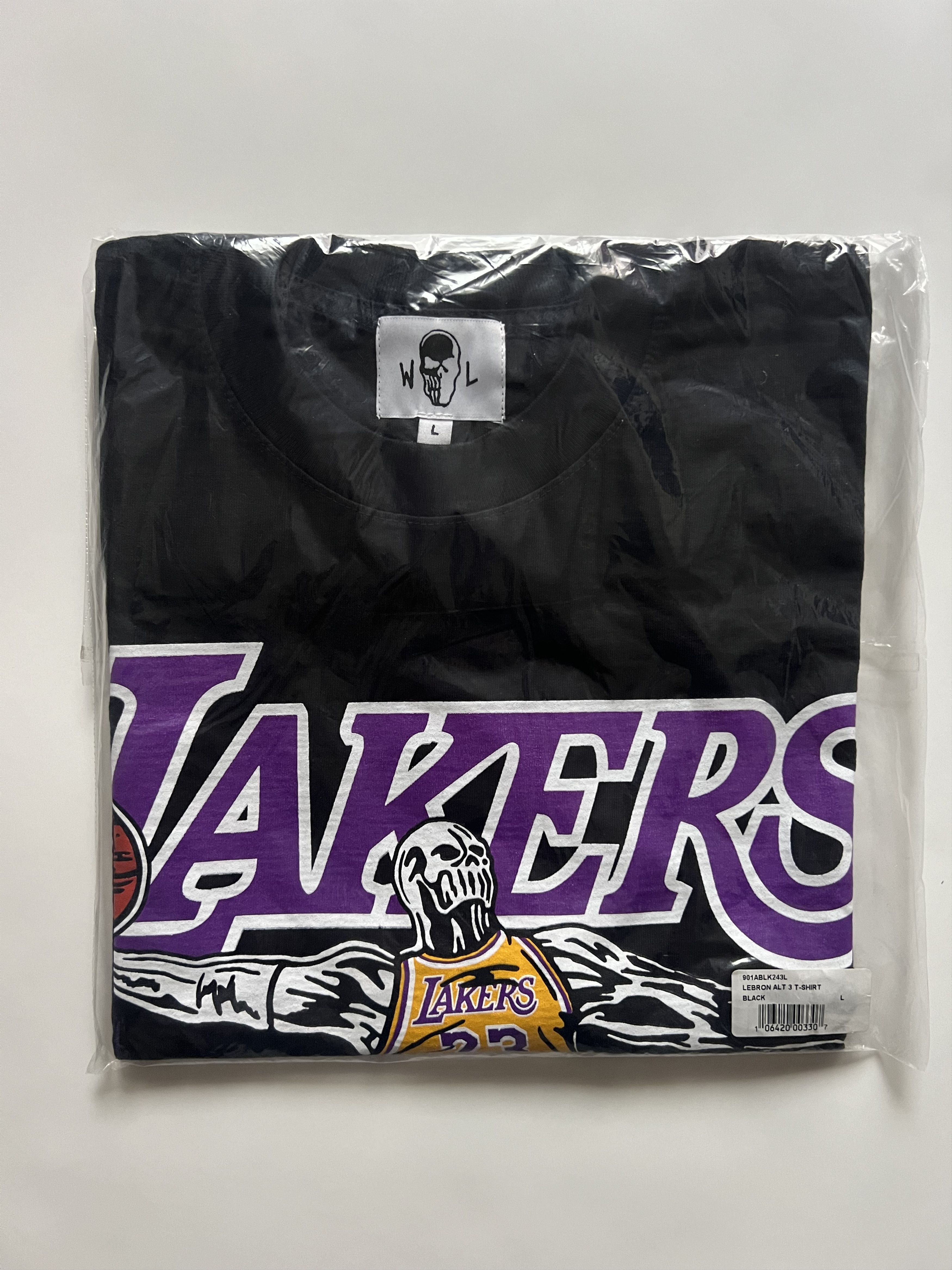 NBA × Warren Lotas Authentic Warren Lotas Lebron James Alt 3 T-Shirt Black RARE Size US L / EU 52-54 / 3 - 1 Thumbnail