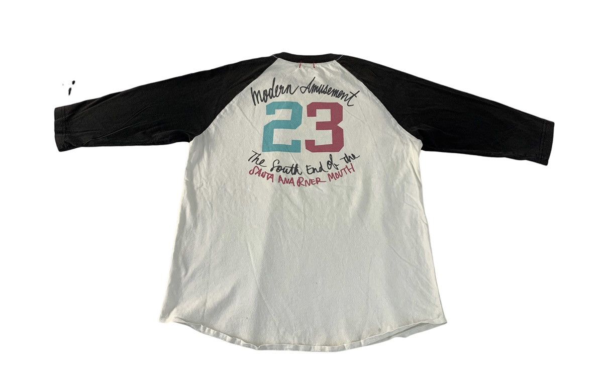 Japanese Brand Modern Amusement California Santa River Raglan Sleeve 3q Tee Size US M / EU 48-50 / 2 - 2 Thumbnail
