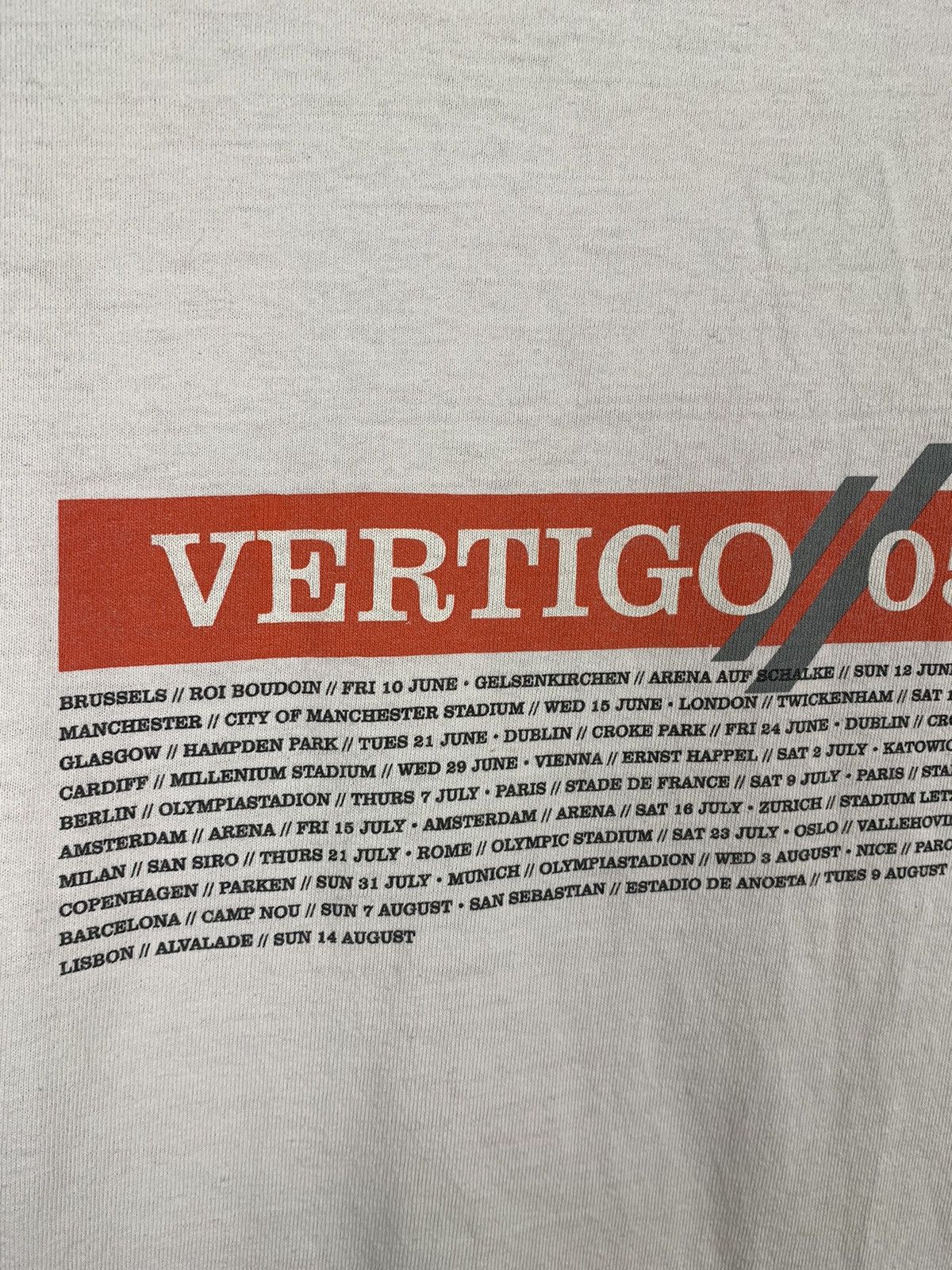 Band Tees Vintage 2005 U2 Vertigo T-shirt Size US M / EU 48-50 / 2 - 18 Thumbnail